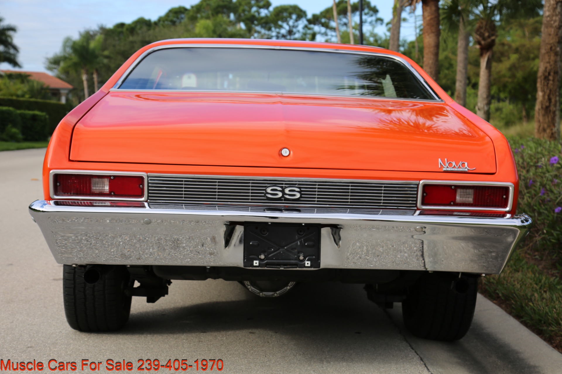 Used 1972 Chevrolet Nova SS 4 Speed Manual 12 bolt Rear for sale Sold at Muscle Cars for Sale Inc. in Fort Myers FL 33912 7
