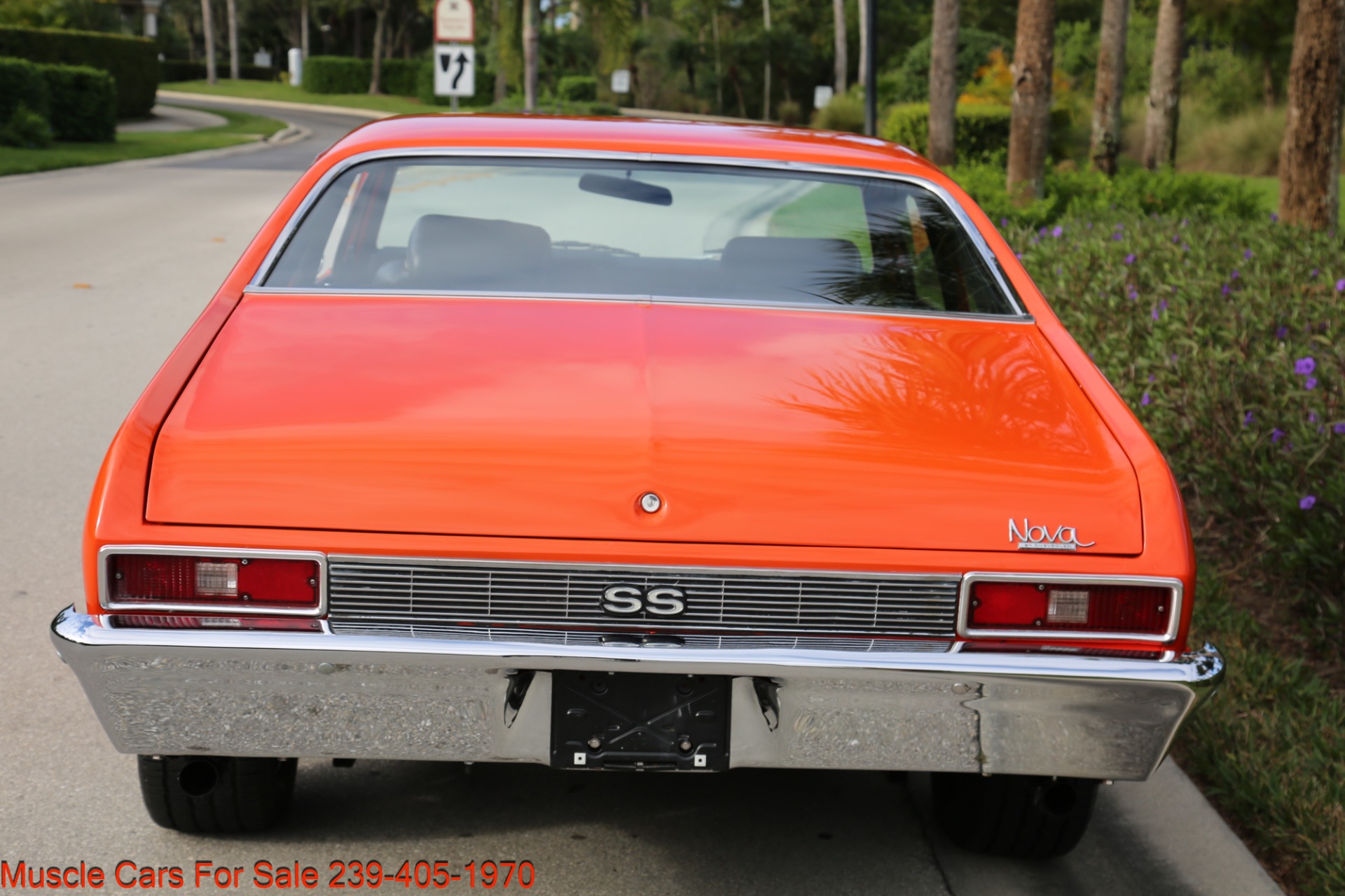 Used 1972 Chevrolet Nova SS 4 Speed Manual 12 bolt Rear for sale Sold at Muscle Cars for Sale Inc. in Fort Myers FL 33912 8