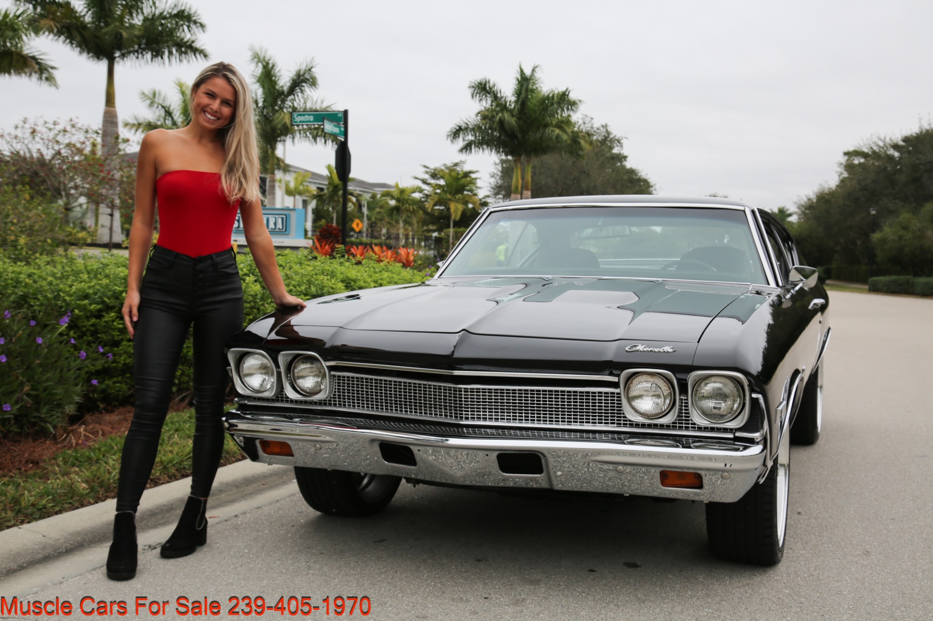 Used 1968 Chevrolet Malibu for sale Sold at Muscle Cars for Sale Inc. in Fort Myers FL 33912 3