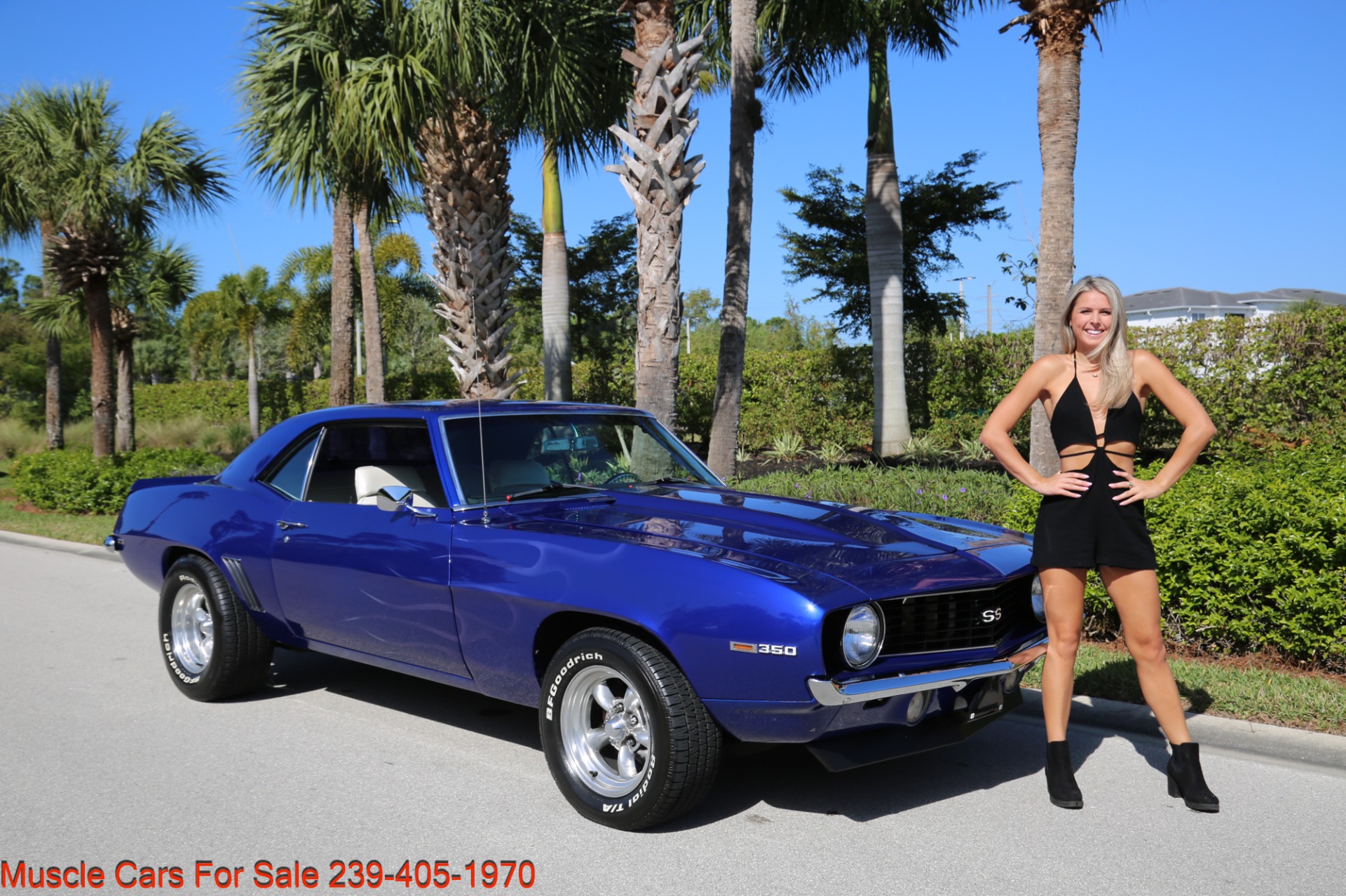 Used 1969 Chevrolet Camaro SS for sale Sold at Muscle Cars for Sale Inc. in Fort Myers FL 33912 1