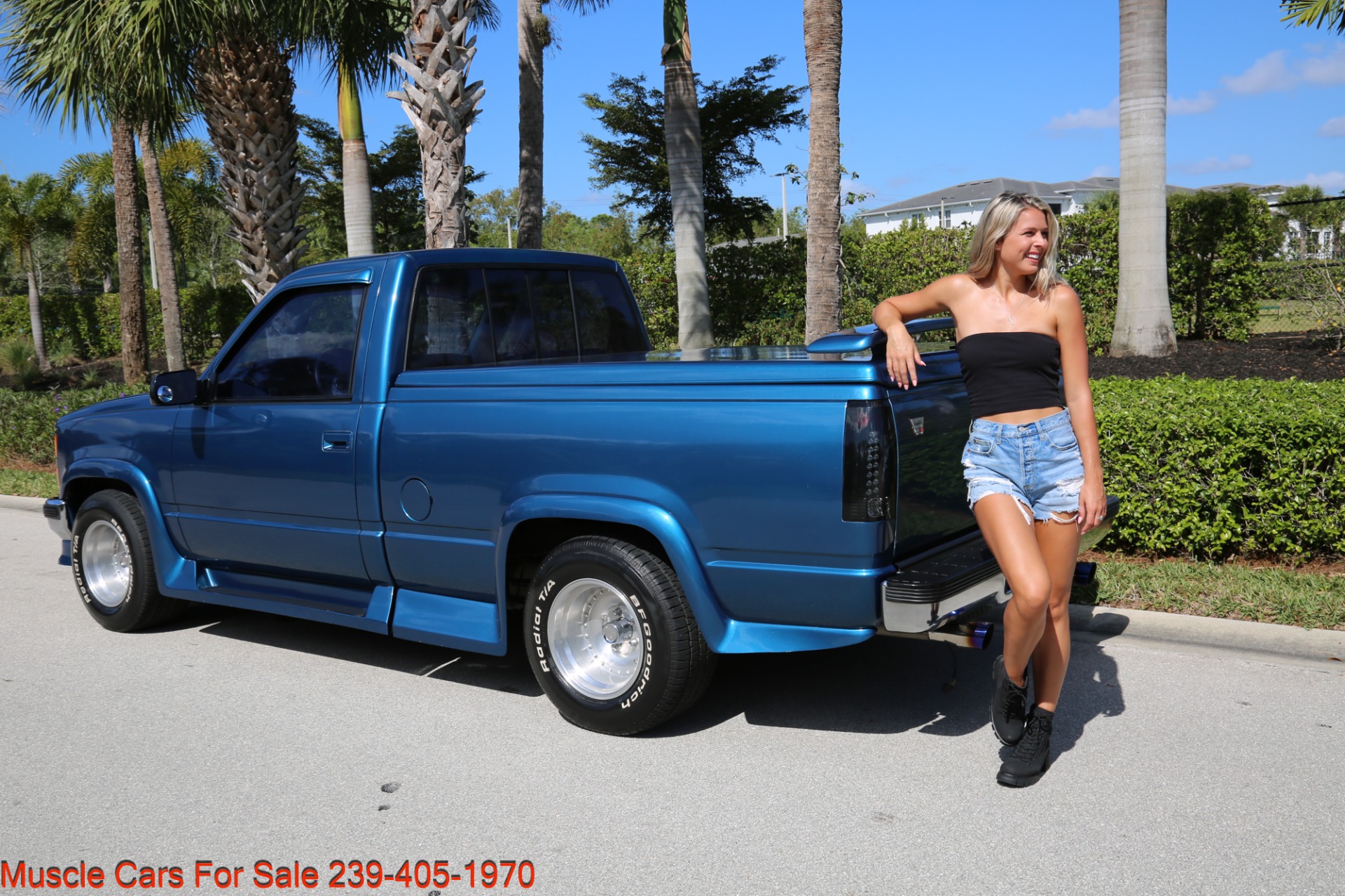 Used 1990 Chevrolet C/K 1500 Series C1500 for sale Sold at Muscle Cars for Sale Inc. in Fort Myers FL 33912 4