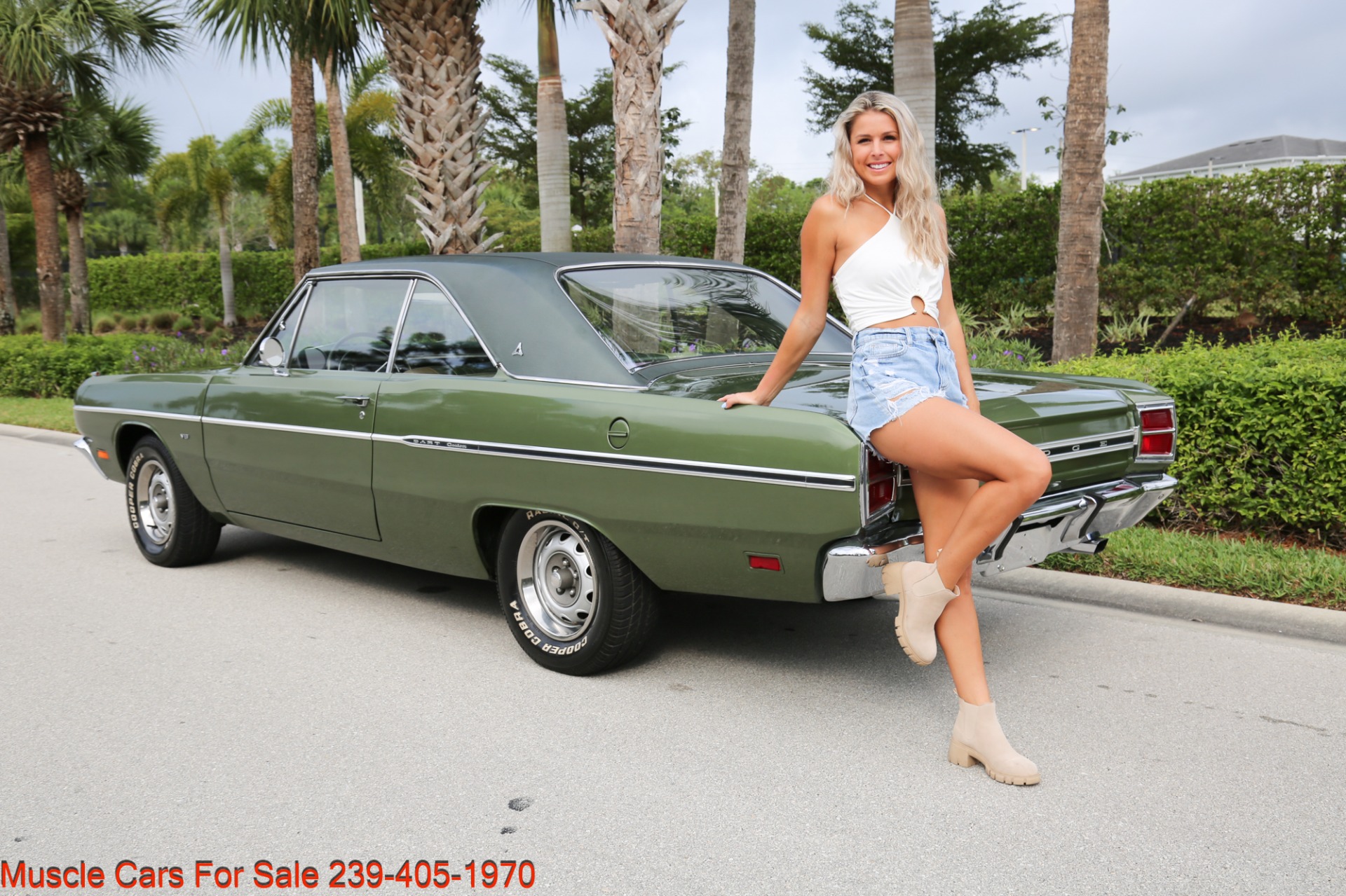 Used 1969 Dodge Dart Dart Custom V8 Auto for sale Sold at Muscle Cars for Sale Inc. in Fort Myers FL 33912 3