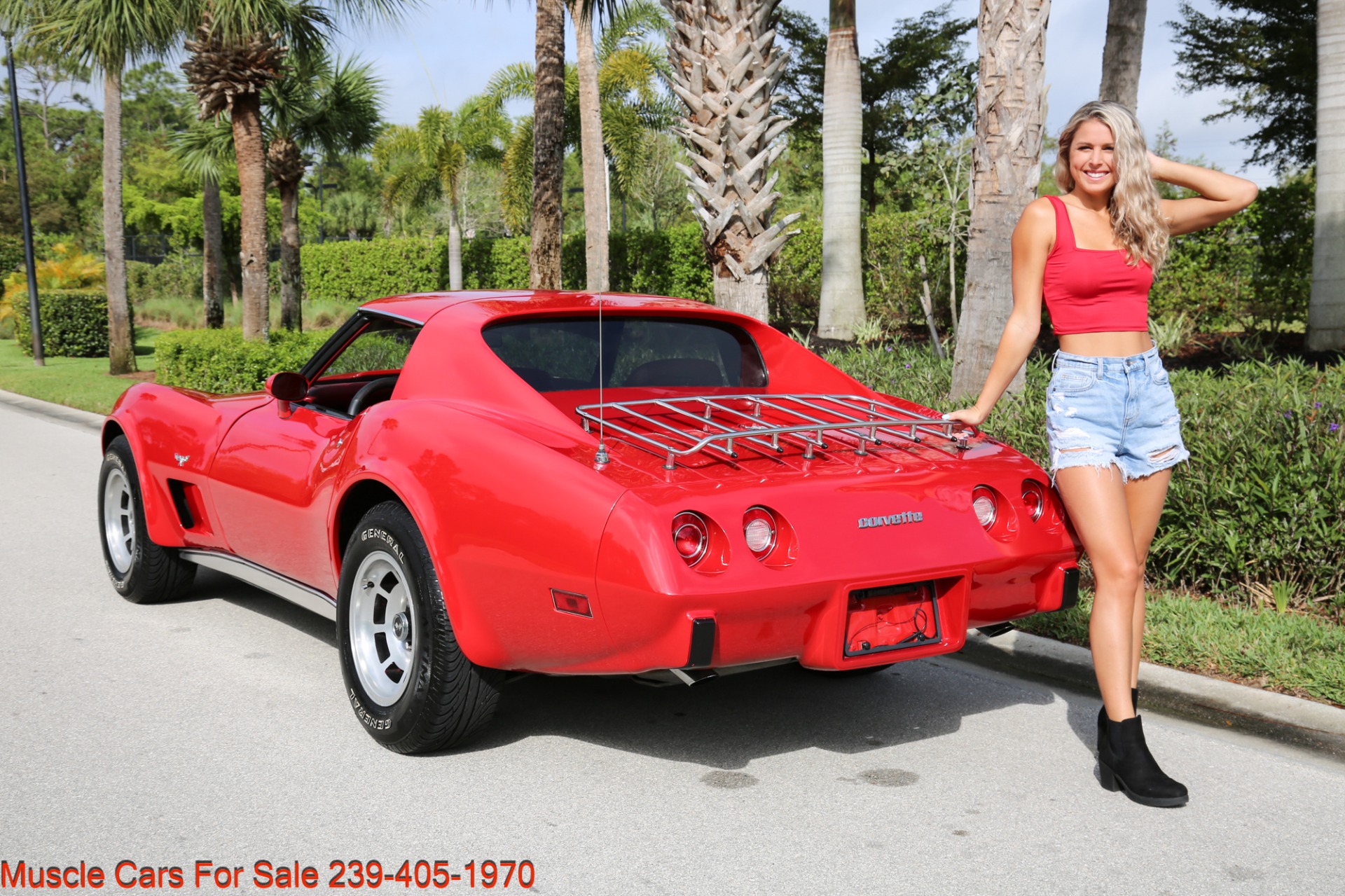 Used 1977 Chevrolet Corvette T Top Corvette for sale Sold at Muscle Cars for Sale Inc. in Fort Myers FL 33912 4