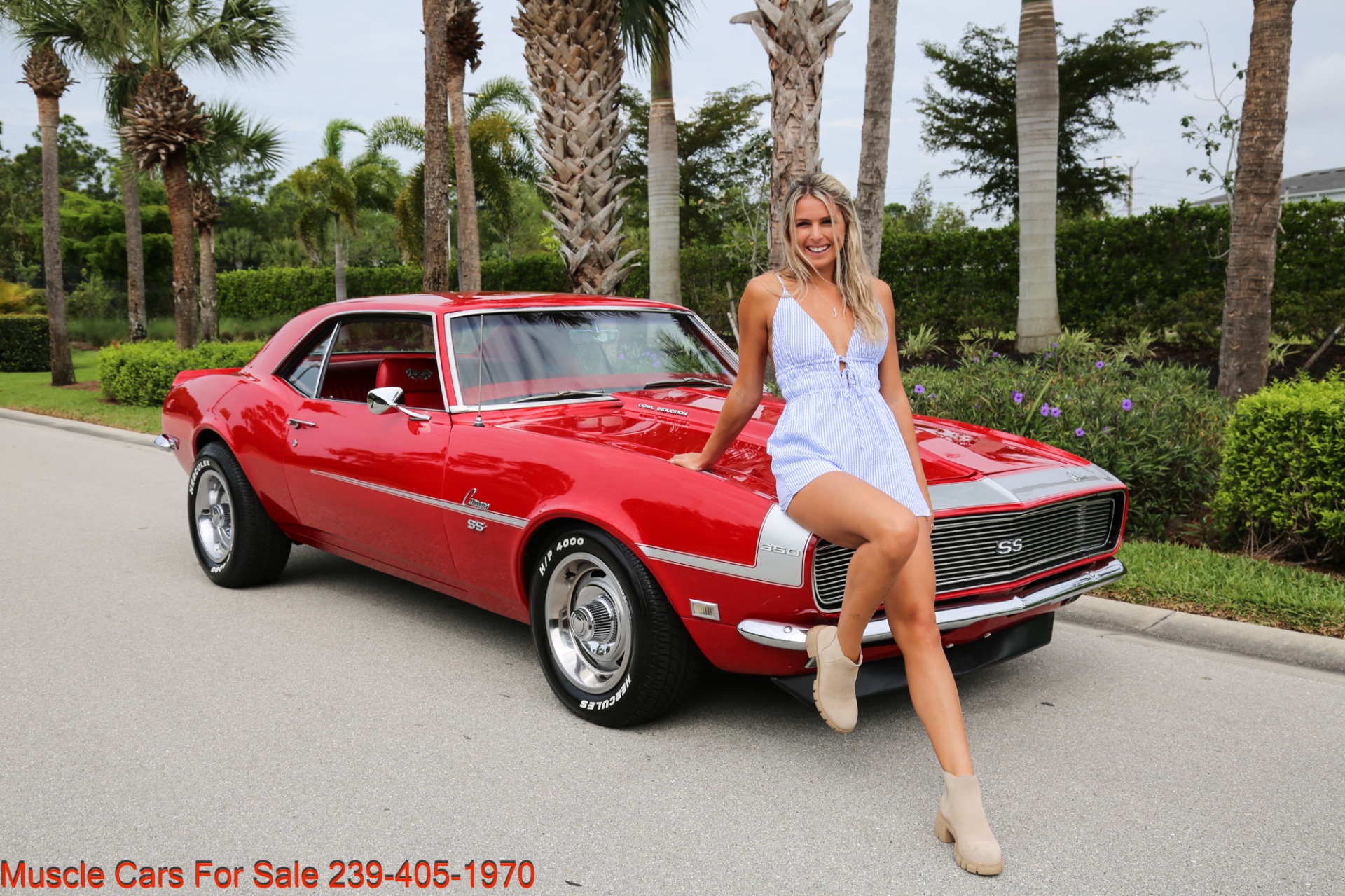 Used 1968 Chevrolet Camaro SS for sale Sold at Muscle Cars for Sale Inc. in Fort Myers FL 33912 3