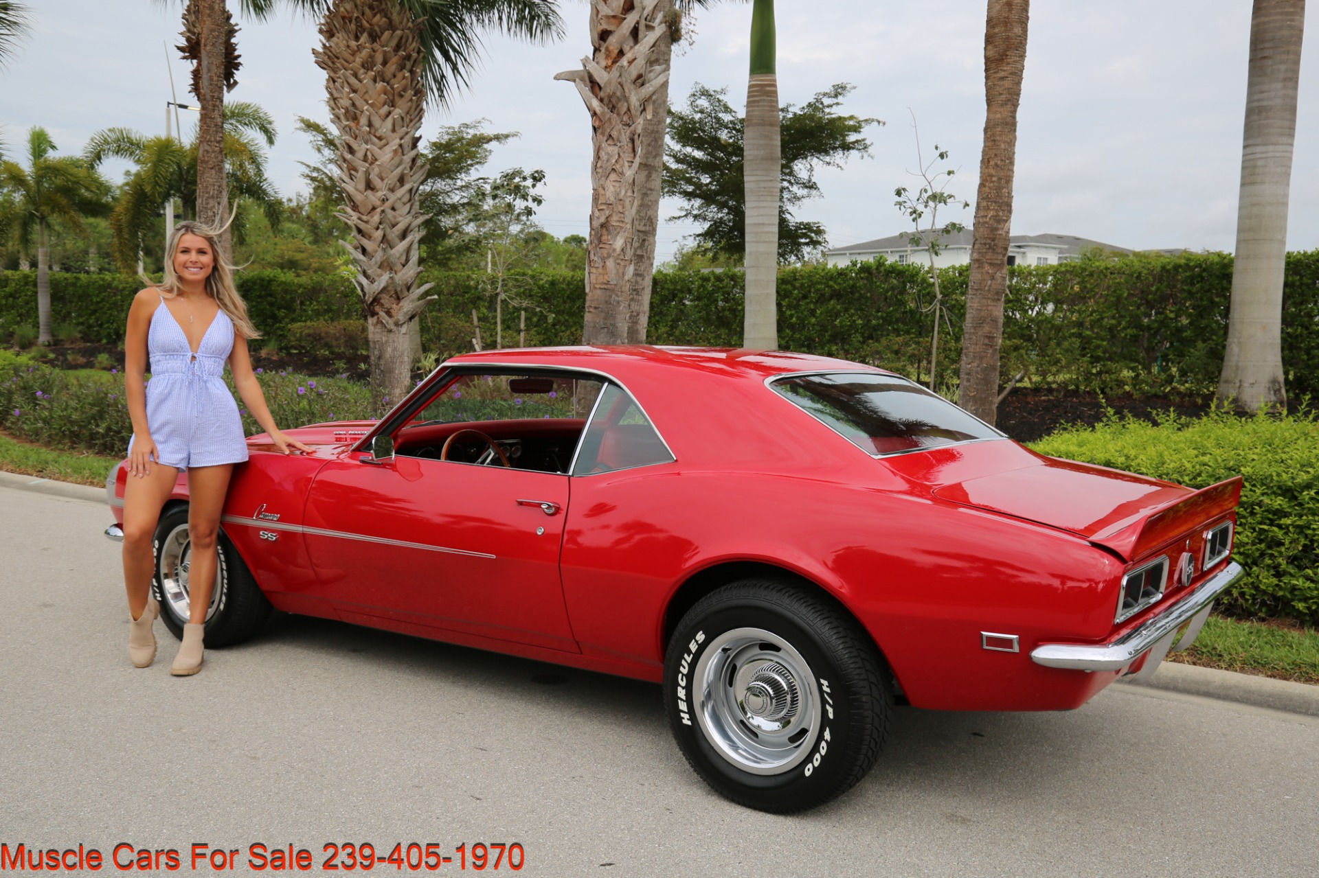 Used 1968 Chevrolet Camaro SS for sale Sold at Muscle Cars for Sale Inc. in Fort Myers FL 33912 4