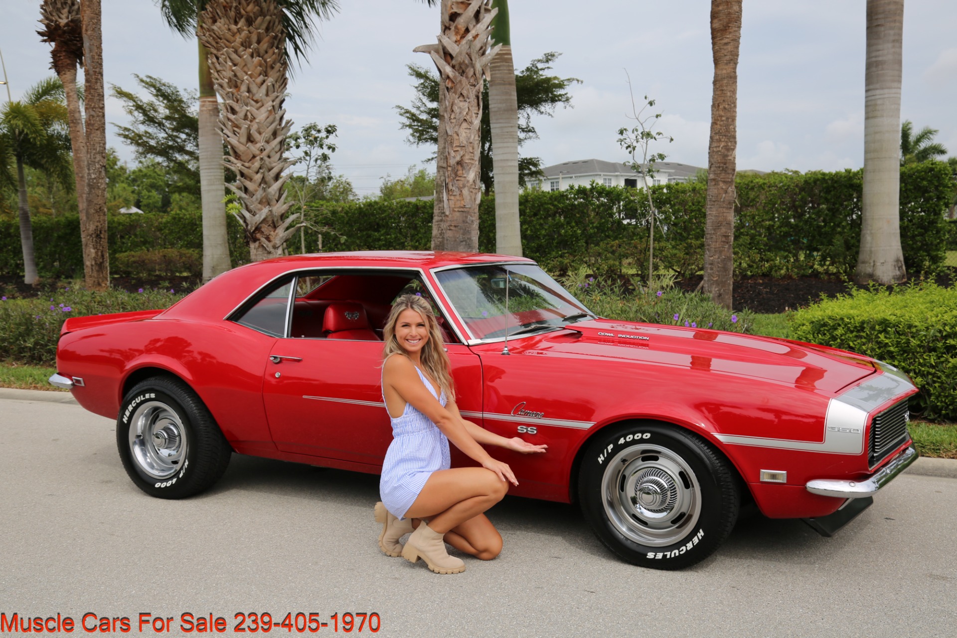 Used 1968 Chevrolet Camaro SS for sale Sold at Muscle Cars for Sale Inc. in Fort Myers FL 33912 1