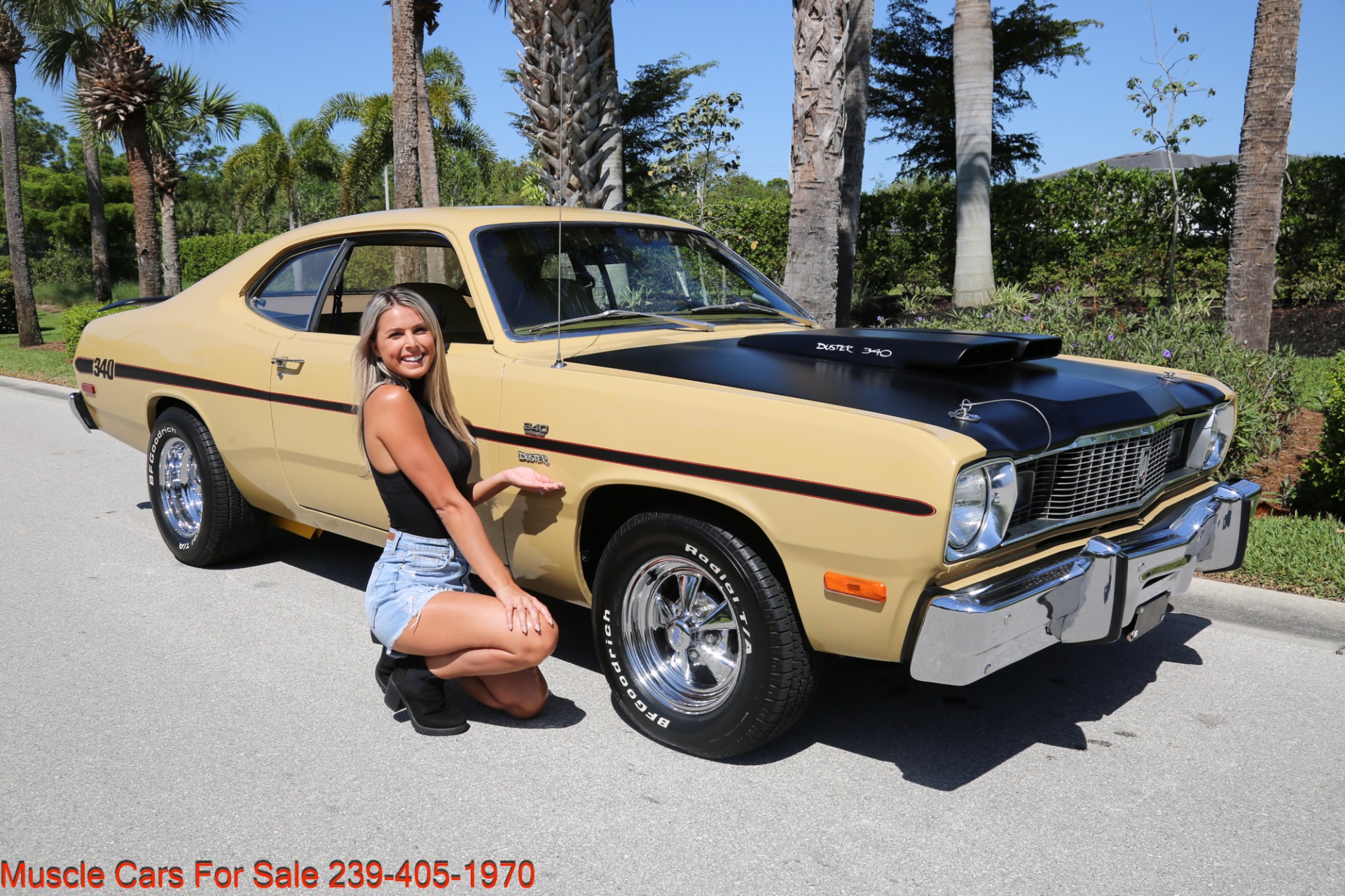 Used 1975 Plymouth Duster 340 4 Speed Manual for sale Sold at Muscle Cars for Sale Inc. in Fort Myers FL 33912 2