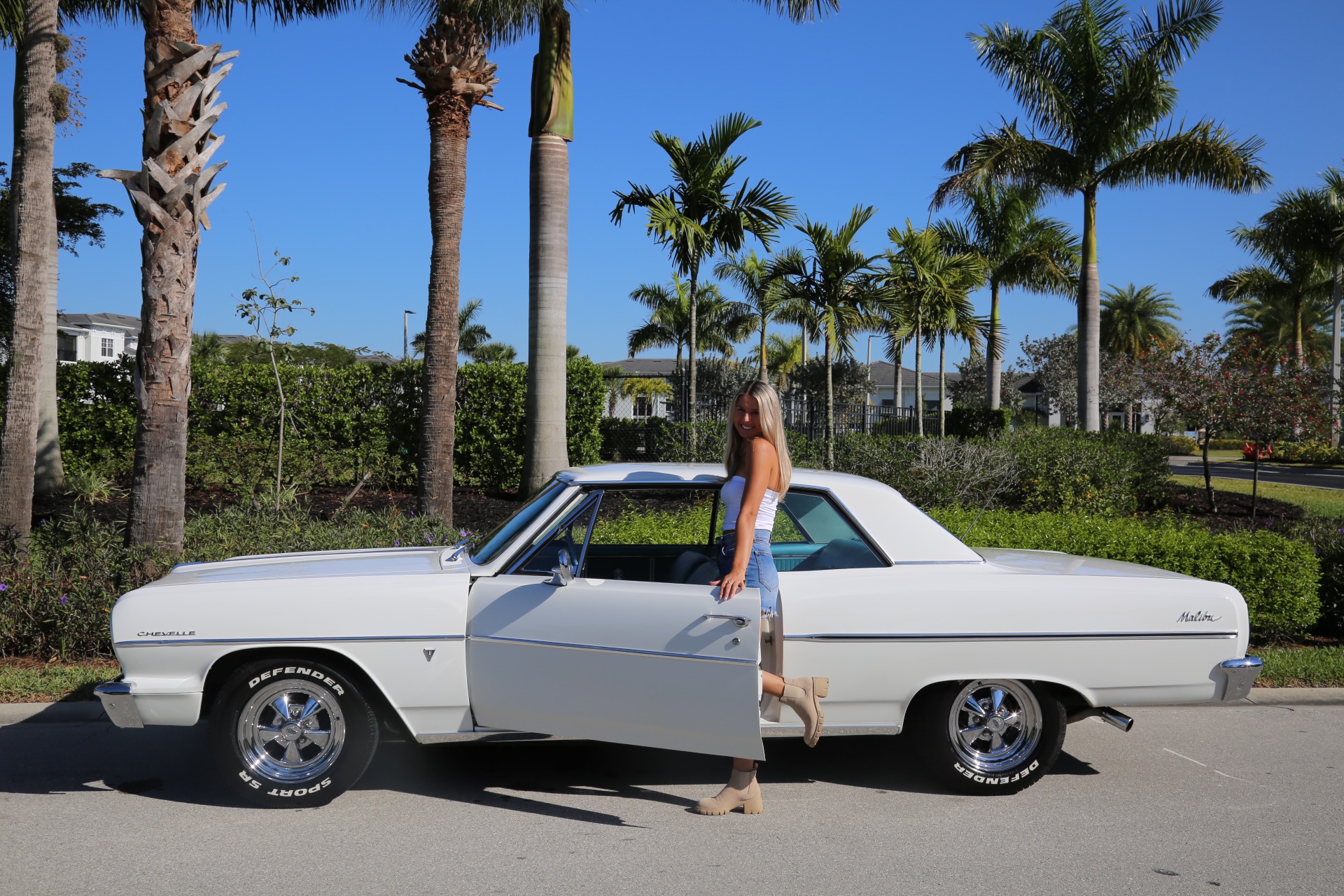 Used 1964 Chevrolet Chevelle Malibu V8 ZZ383 Engine  5 speed Manual Tremic for sale Sold at Muscle Cars for Sale Inc. in Fort Myers FL 33912 4
