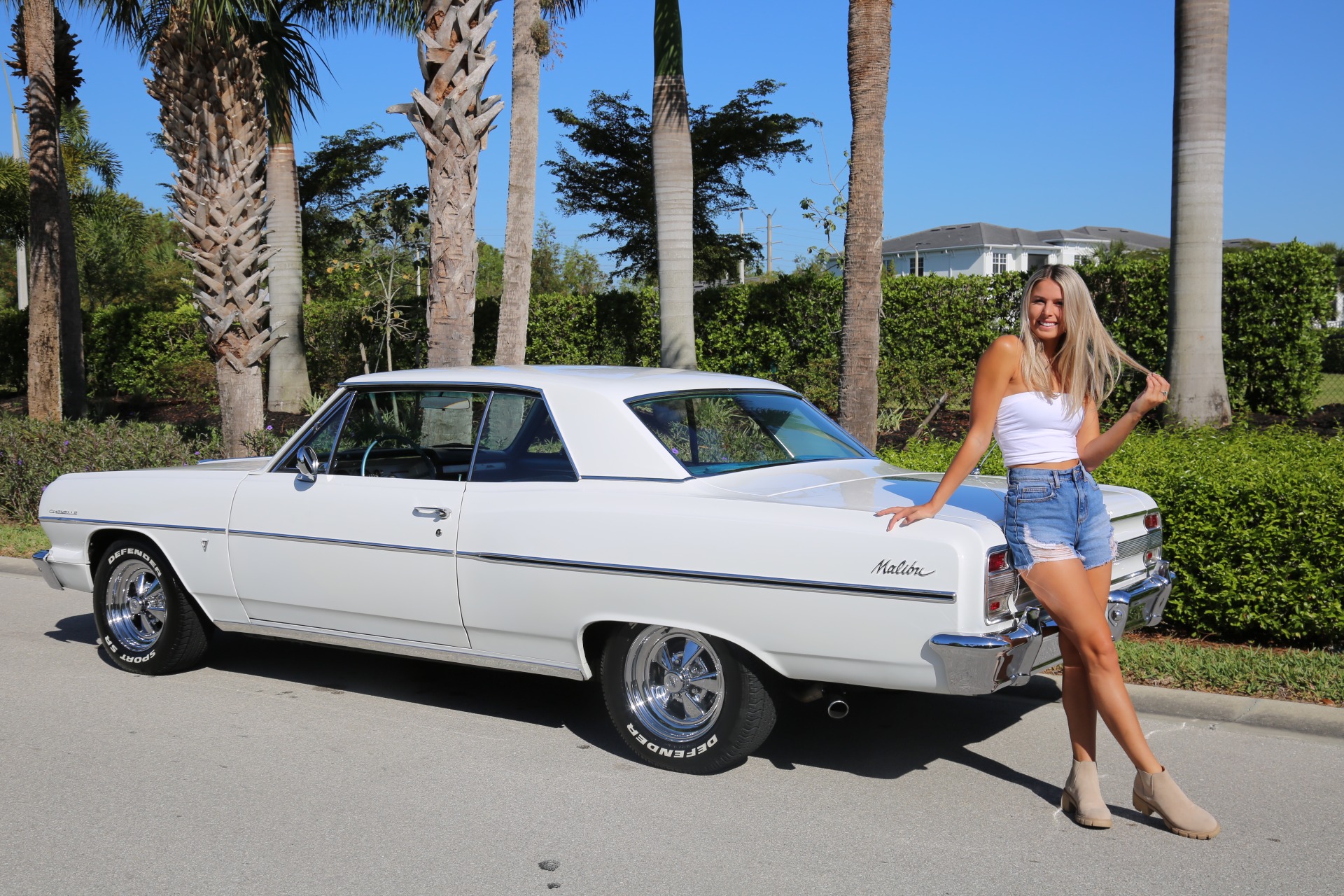Used 1964 Chevrolet Chevelle Malibu V8 ZZ383 Engine 5 speed Manual Tremic for sale Sold at Muscle Cars for Sale Inc. in Fort Myers FL 33912 5
