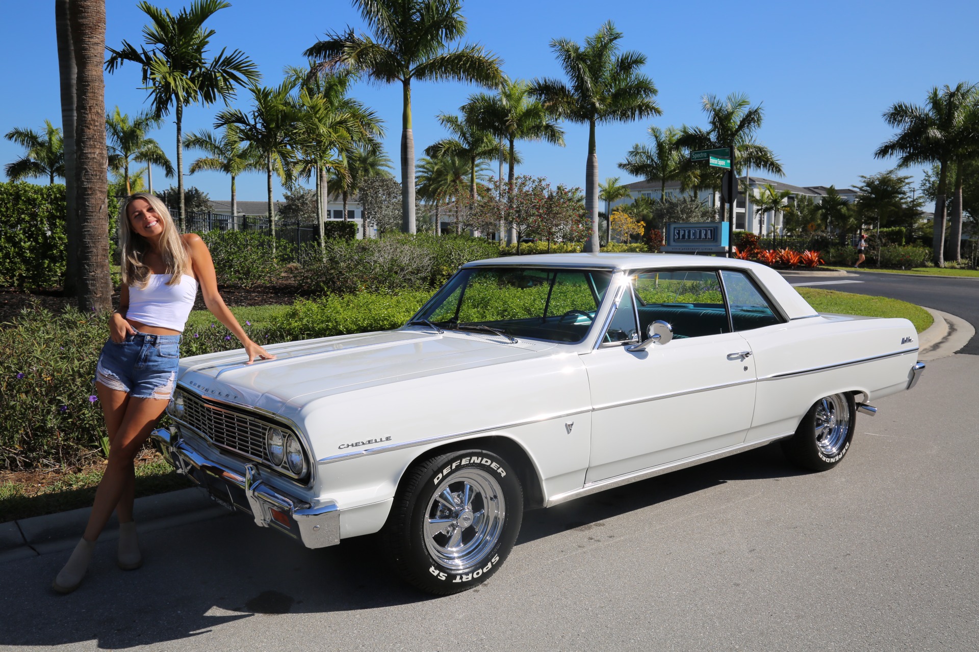 Used 1964 Chevrolet Chevelle Malibu V8 ZZ383 Engine  5 speed Manual Tremic for sale Sold at Muscle Cars for Sale Inc. in Fort Myers FL 33912 1