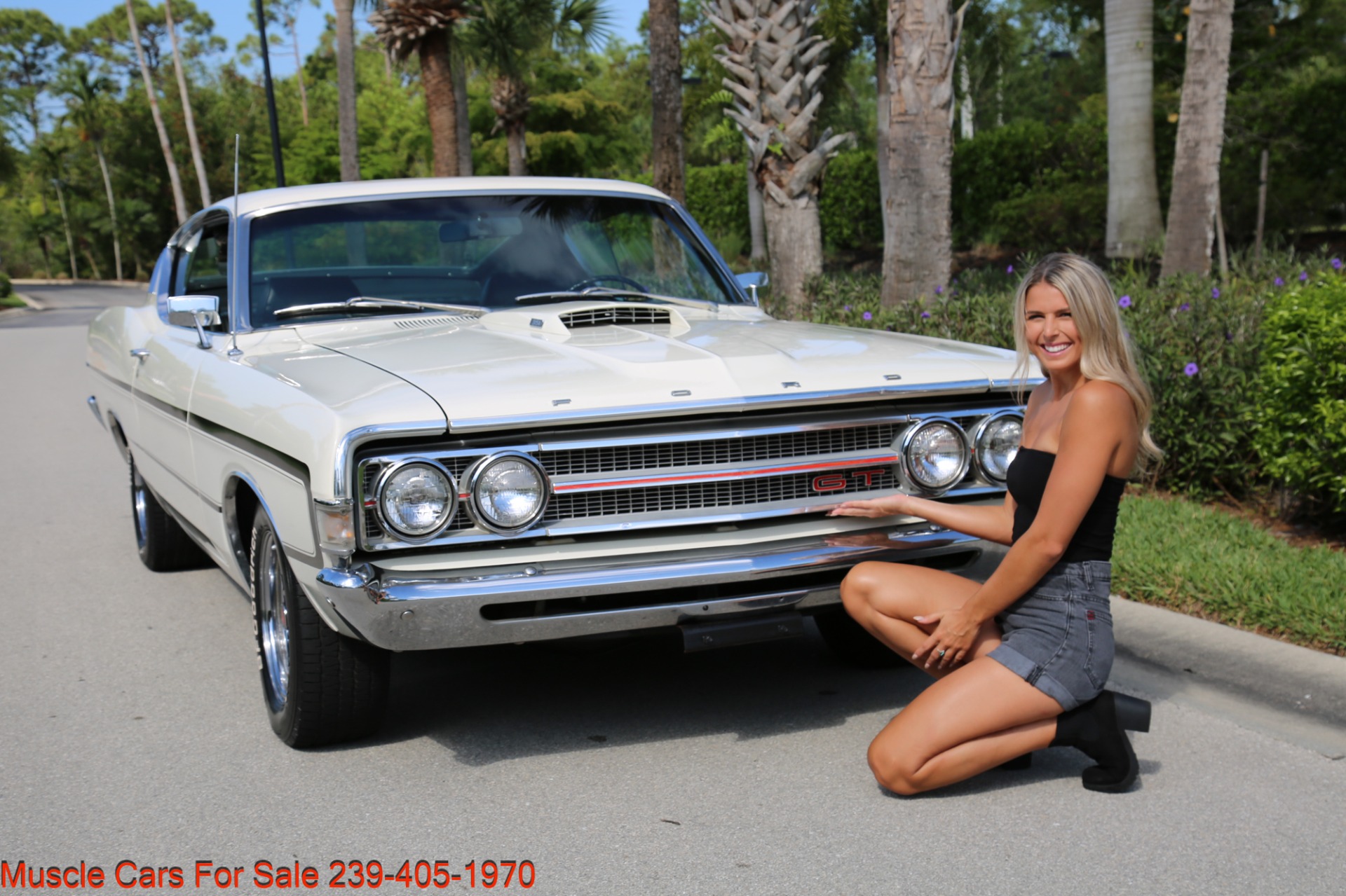 Used 1969 Ford Torino GT GT Fastback for sale Sold at Muscle Cars for Sale Inc. in Fort Myers FL 33912 2