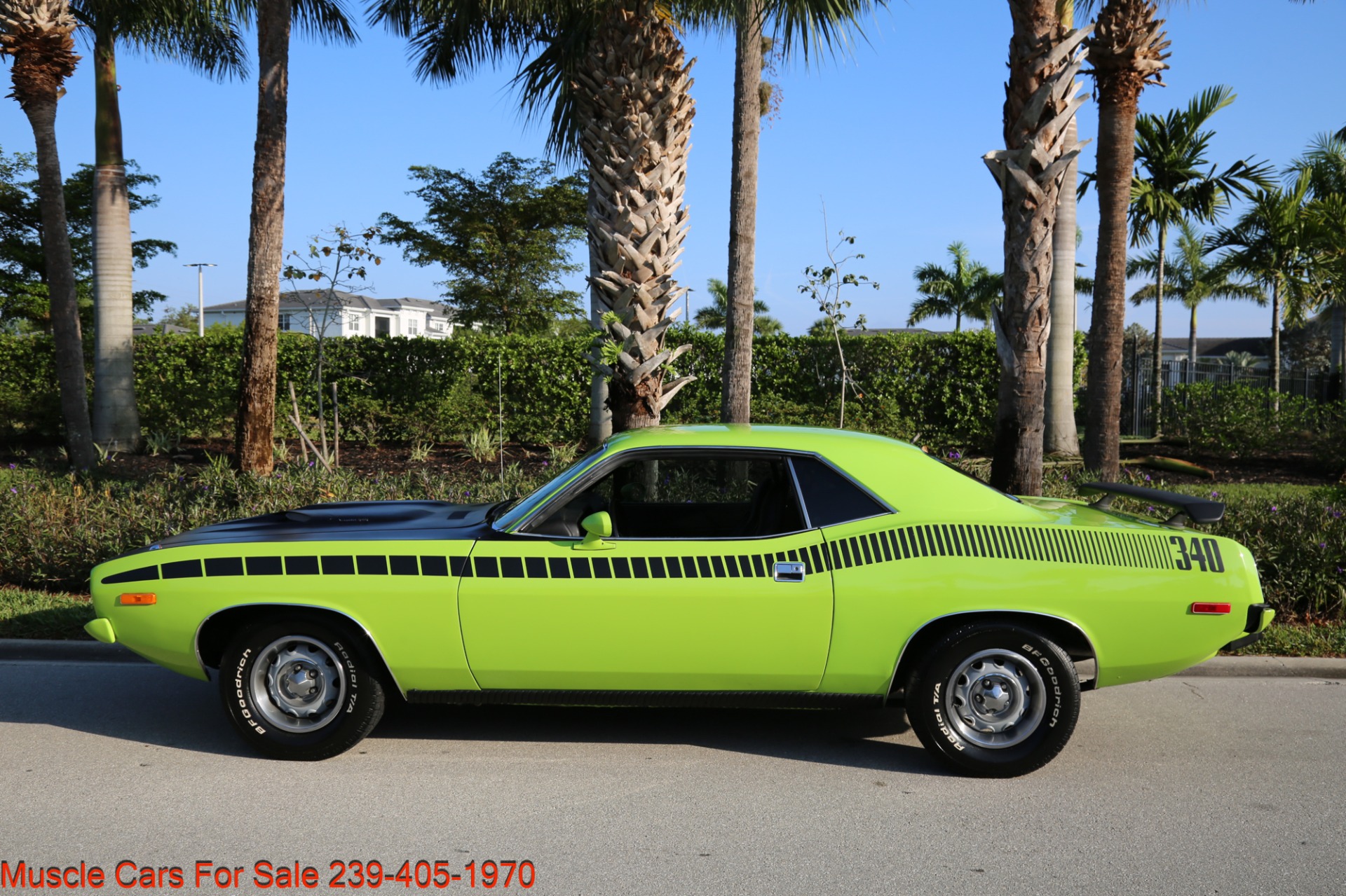 Used 1973 Plymouth Cuda 340 4 Speed for sale Sold at Muscle Cars for Sale Inc. in Fort Myers FL 33912 4