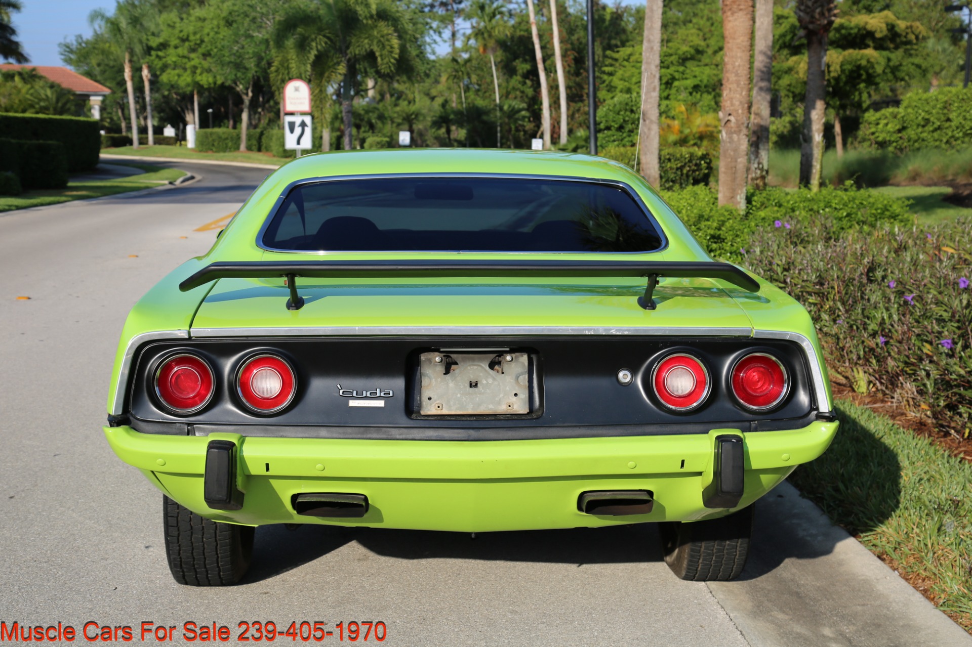 Used 1973 Plymouth Cuda 340 4 Speed for sale Sold at Muscle Cars for Sale Inc. in Fort Myers FL 33912 8