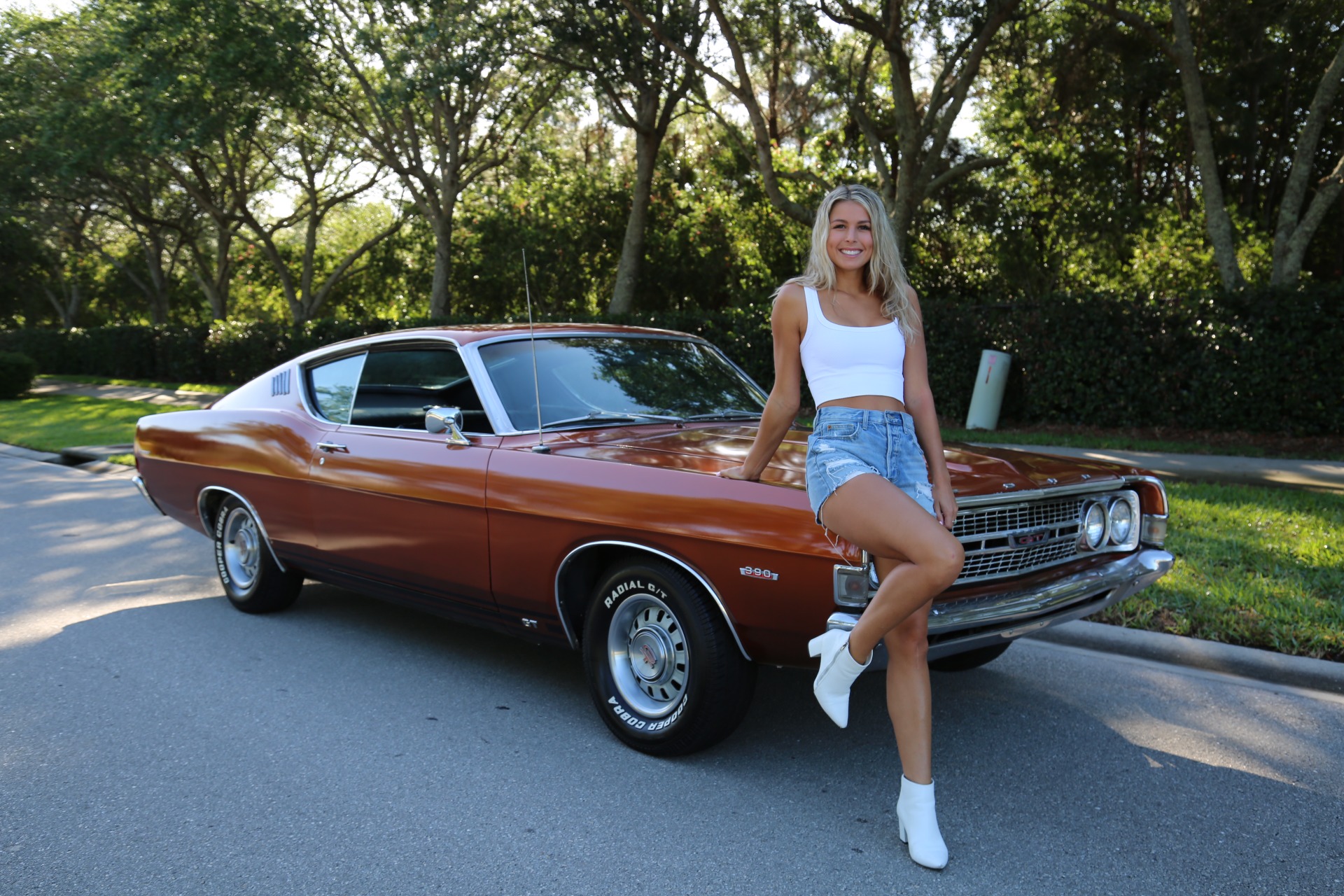 Used 1968 Ford Torino Gt GT 390 for sale Sold at Muscle Cars for Sale Inc. in Fort Myers FL 33912 2