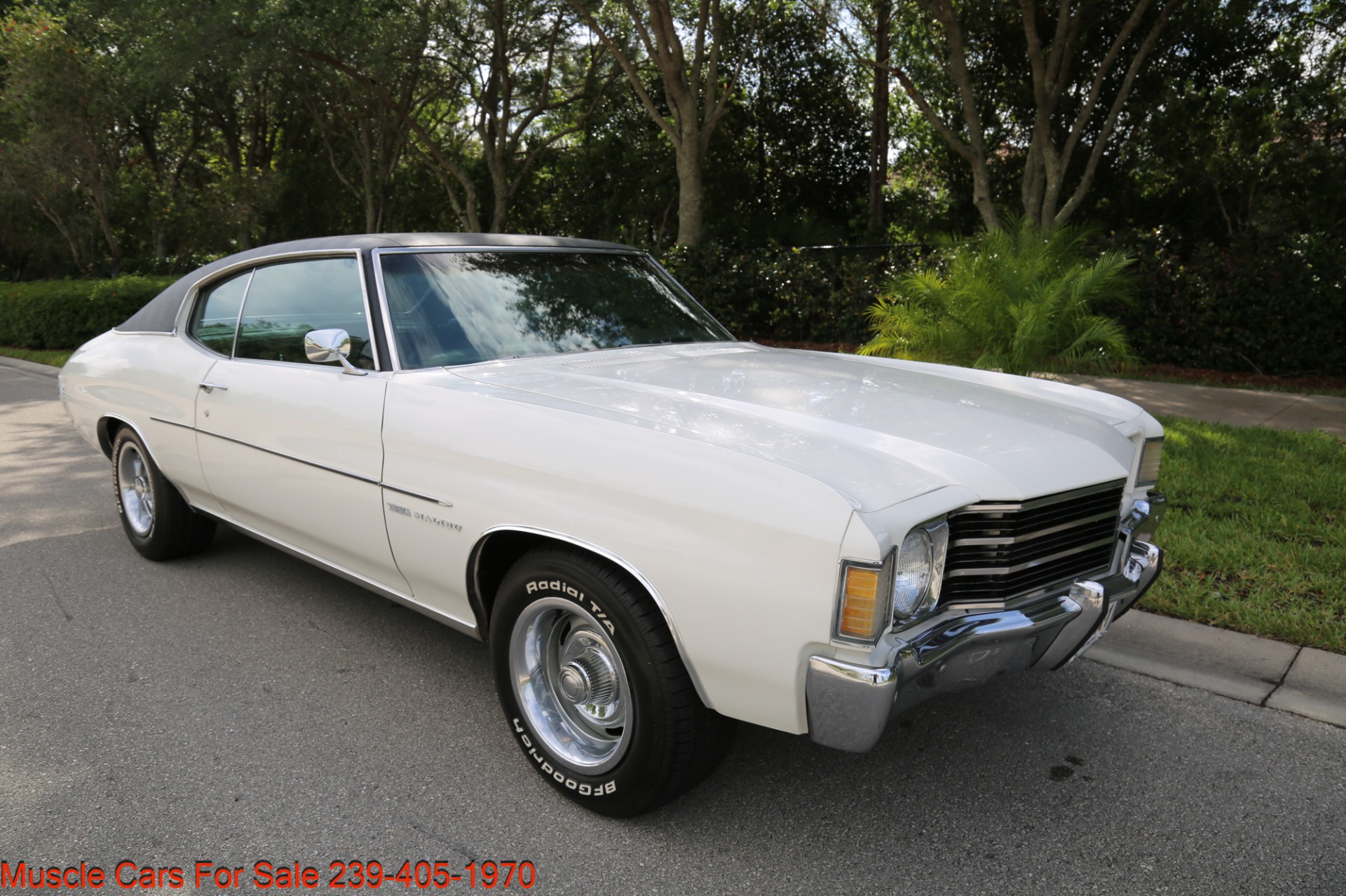 Used 1972 Chevrolet Chevelle Malibu V8 Auto for sale Sold at Muscle Cars for Sale Inc. in Fort Myers FL 33912 7
