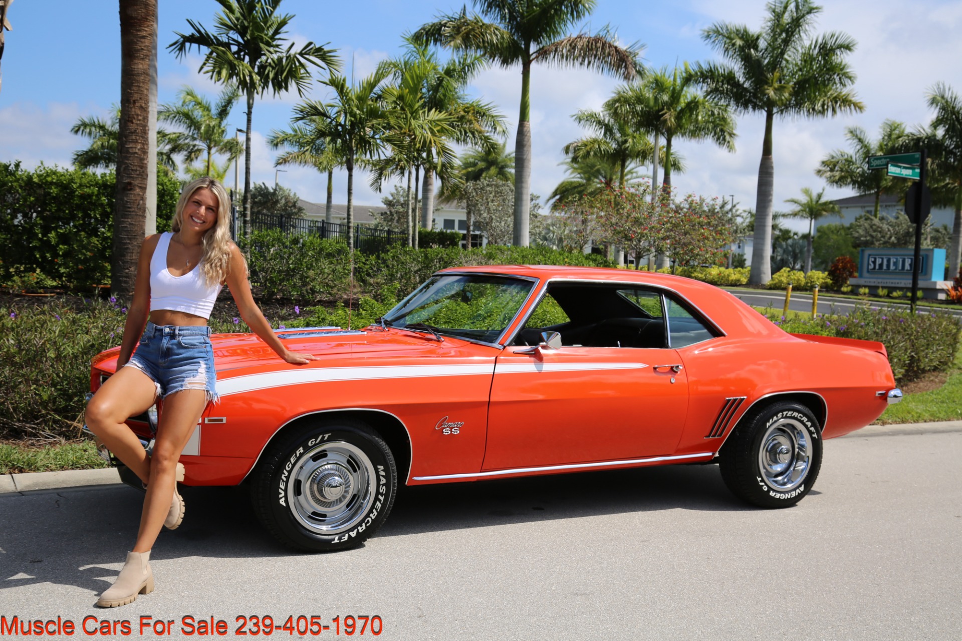 Used 1969 Chevrolet Camaro SS X11 SS for sale $54,500 at Muscle Cars for Sale Inc. in Fort Myers FL 33912 3