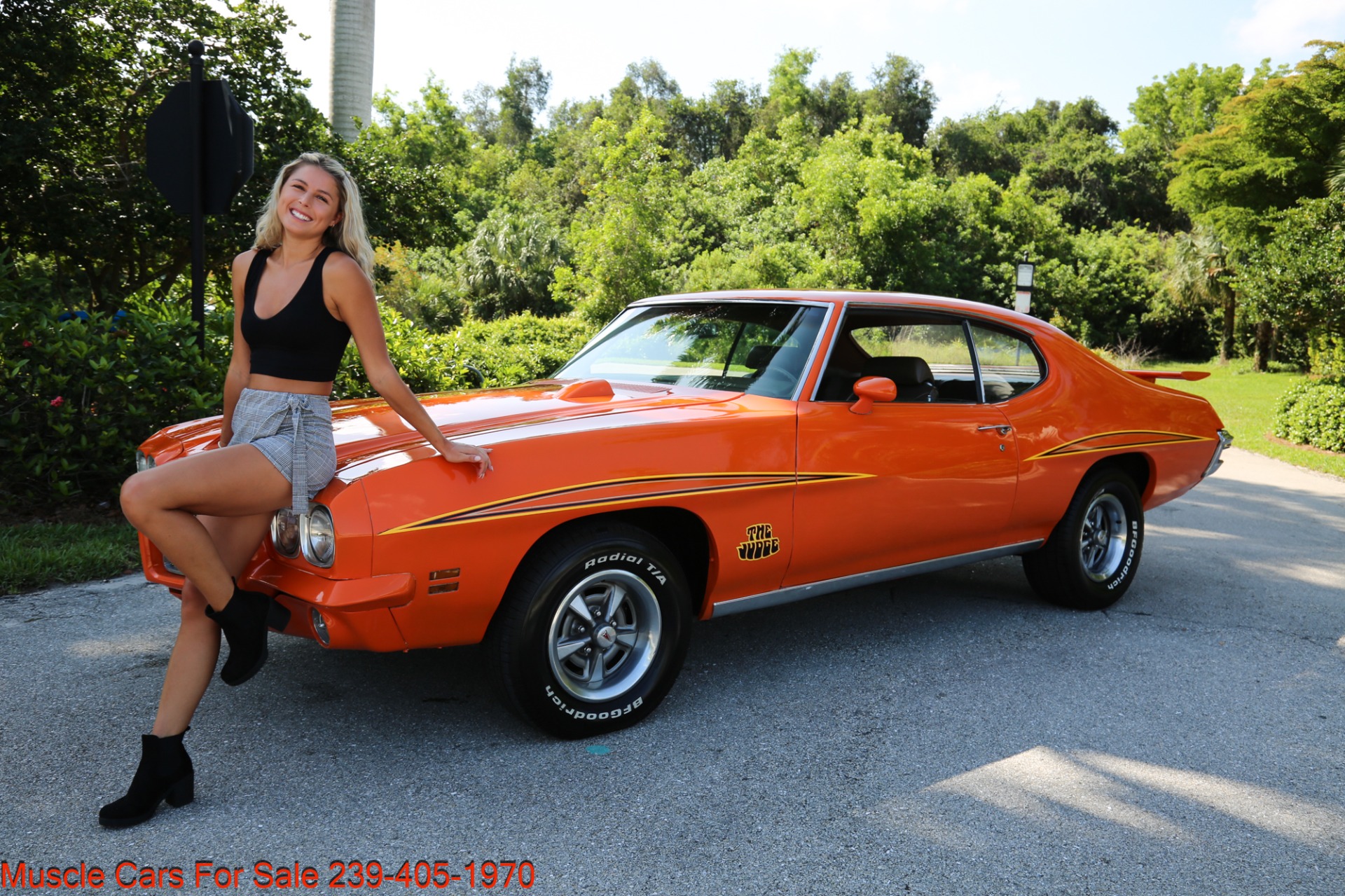 Used 1971 Pontiac Pontiac GTO for sale Sold at Muscle Cars for Sale Inc. in Fort Myers FL 33912 3