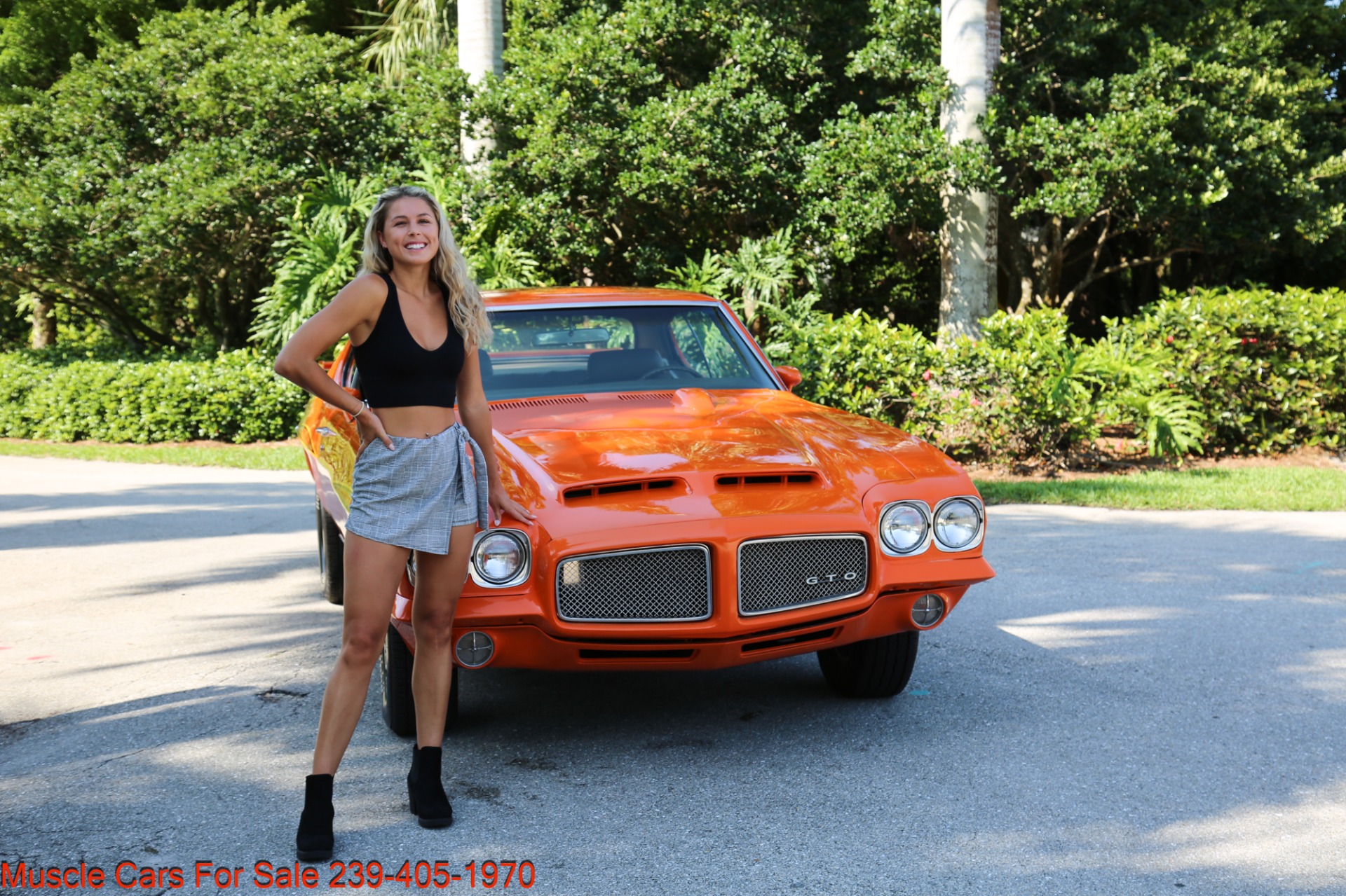 Used 1971 Pontiac Pontiac GTO for sale Sold at Muscle Cars for Sale Inc. in Fort Myers FL 33912 4