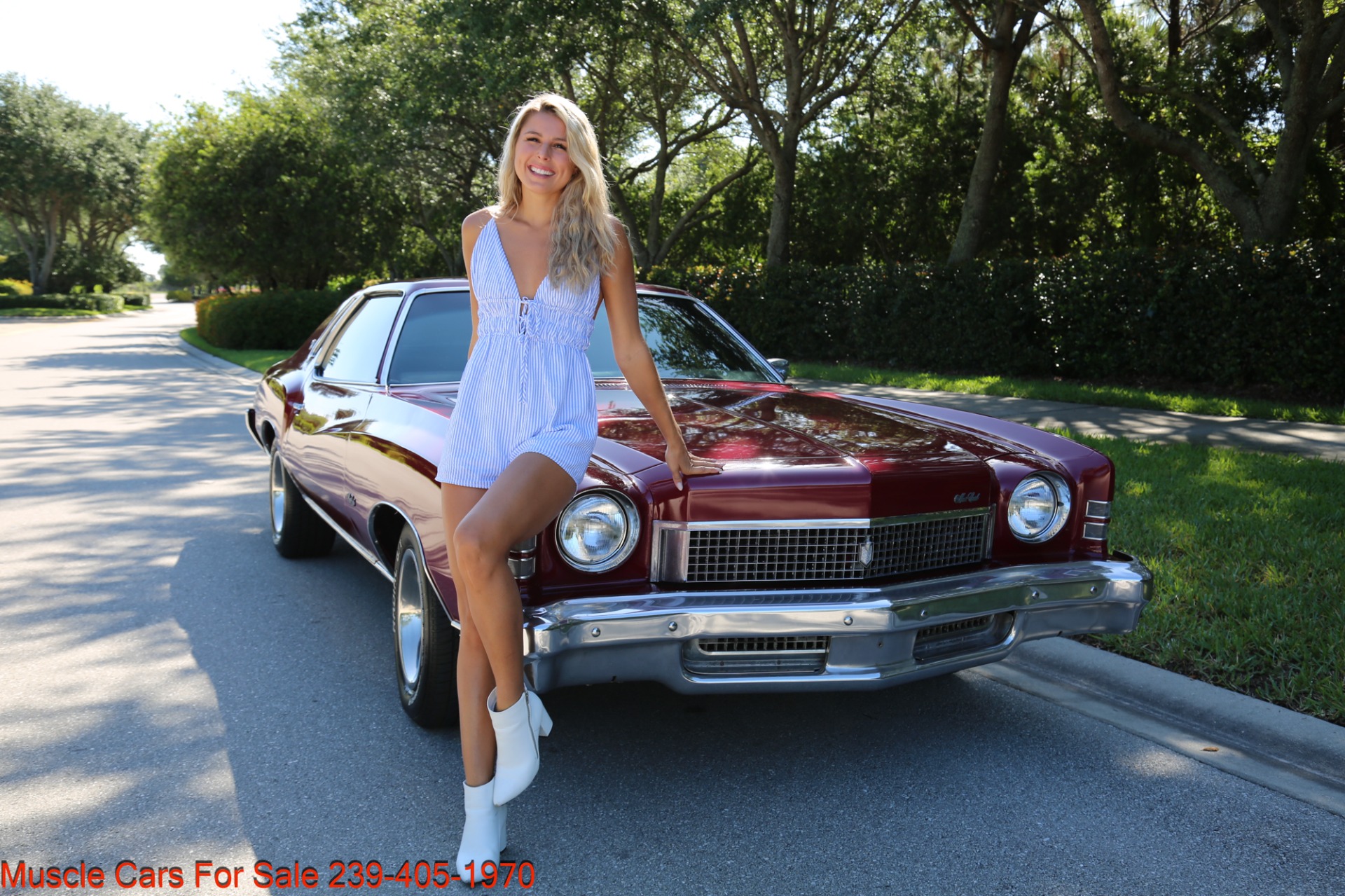 Used 1973 Chevrolet Monte Carlo V8 Auto loaded for sale Sold at Muscle Cars for Sale Inc. in Fort Myers FL 33912 2