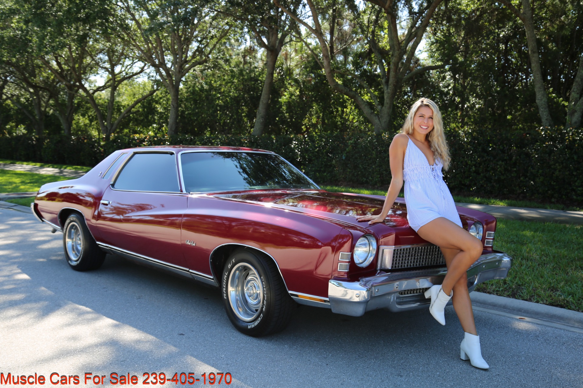 Used 1973 Chevrolet Monte Carlo V8 Auto loaded for sale Sold at Muscle Cars for Sale Inc. in Fort Myers FL 33912 3