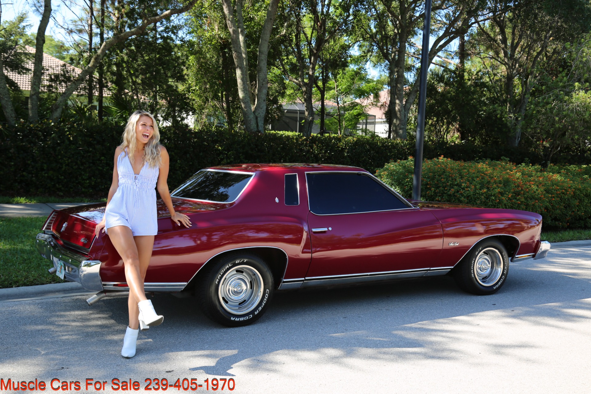 Used 1973 Chevrolet Monte Carlo V8 Auto loaded for sale Sold at Muscle Cars for Sale Inc. in Fort Myers FL 33912 6