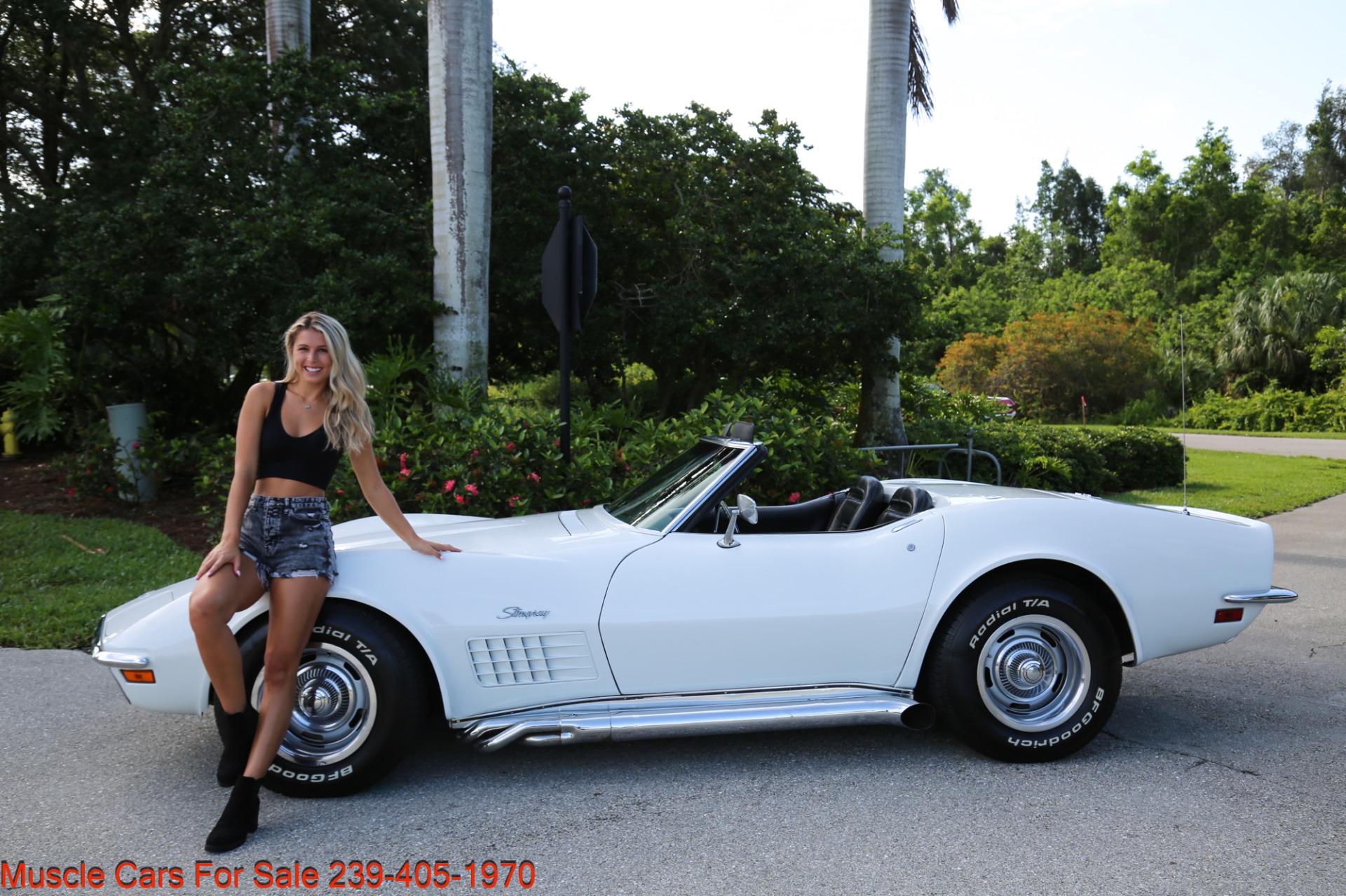 Used 1972 Chevrolet Corvette CV Stingray Convertible for sale Sold at Muscle Cars for Sale Inc. in Fort Myers FL 33912 4