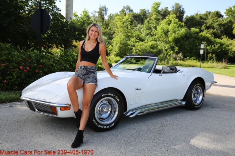 Used 1972 Chevrolet Corvette CV Stingray Convertible for sale $34,500 at Muscle Cars for Sale Inc. in Fort Myers FL