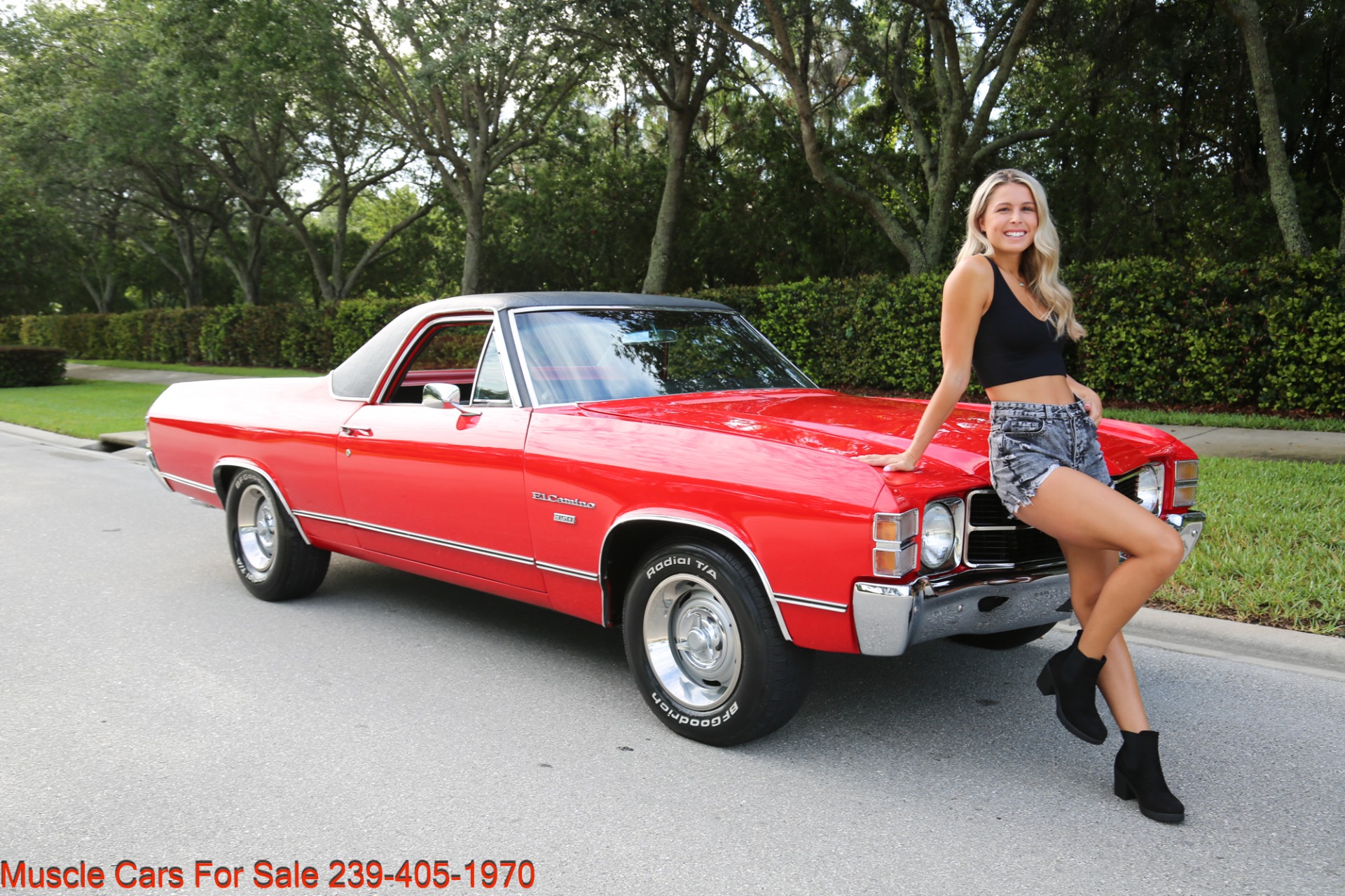 Used 1971 Chevrolet El Camino V8 for sale Sold at Muscle Cars for Sale Inc. in Fort Myers FL 33912 2