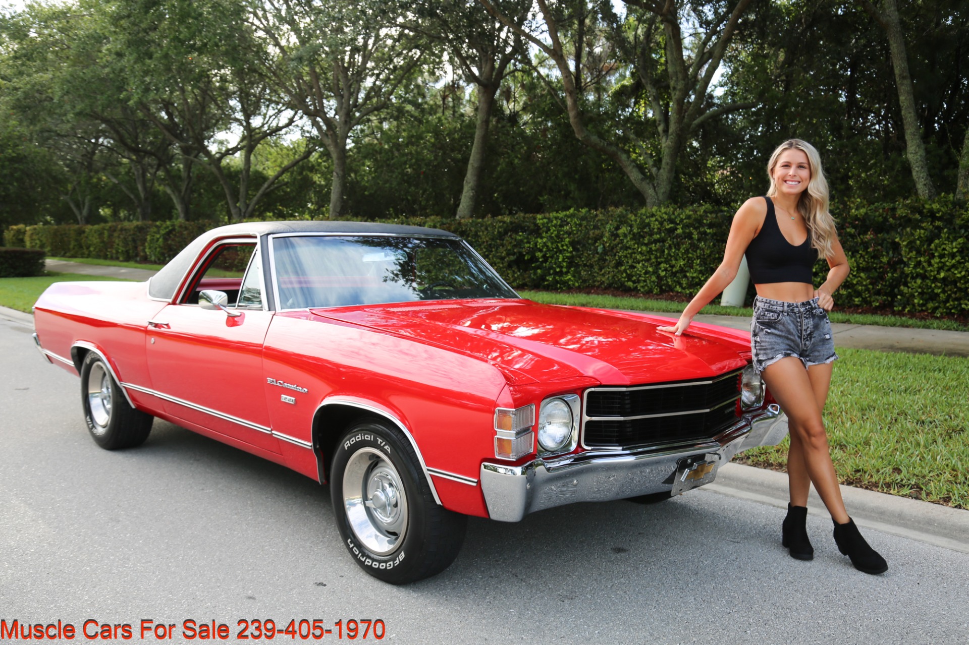Used 1971 Chevrolet El Camino V8 for sale Sold at Muscle Cars for Sale Inc. in Fort Myers FL 33912 1
