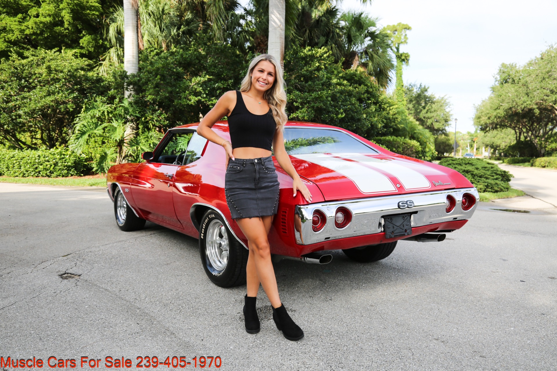 Used 1972 Chevrolet Chevelle for sale Sold at Muscle Cars for Sale Inc. in Fort Myers FL 33912 3
