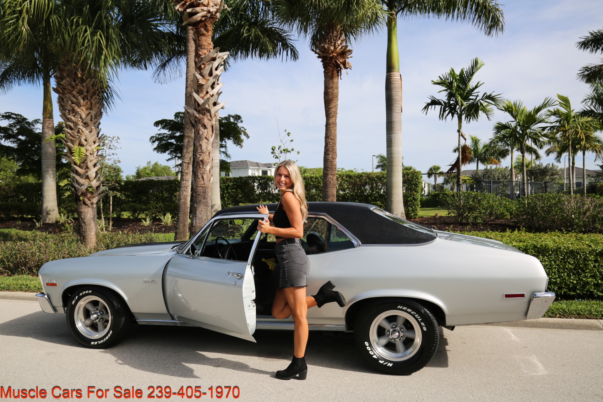 Used 1971 Chevrolet Nova 454 4 speed 12 bolt for sale Sold at Muscle Cars for Sale Inc. in Fort Myers FL 33912 4