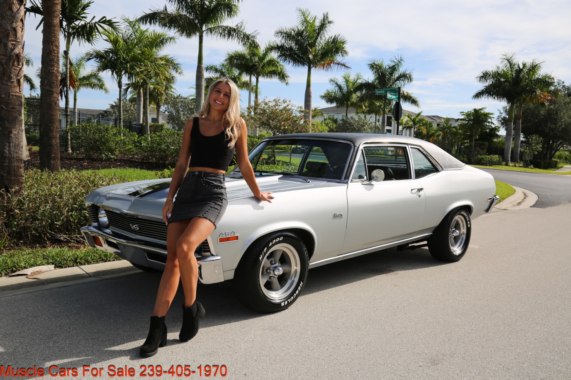 Used 1971 Chevrolet Nova 454 4 speed 12 bolt for sale Sold at Muscle Cars for Sale Inc. in Fort Myers FL 33912 1