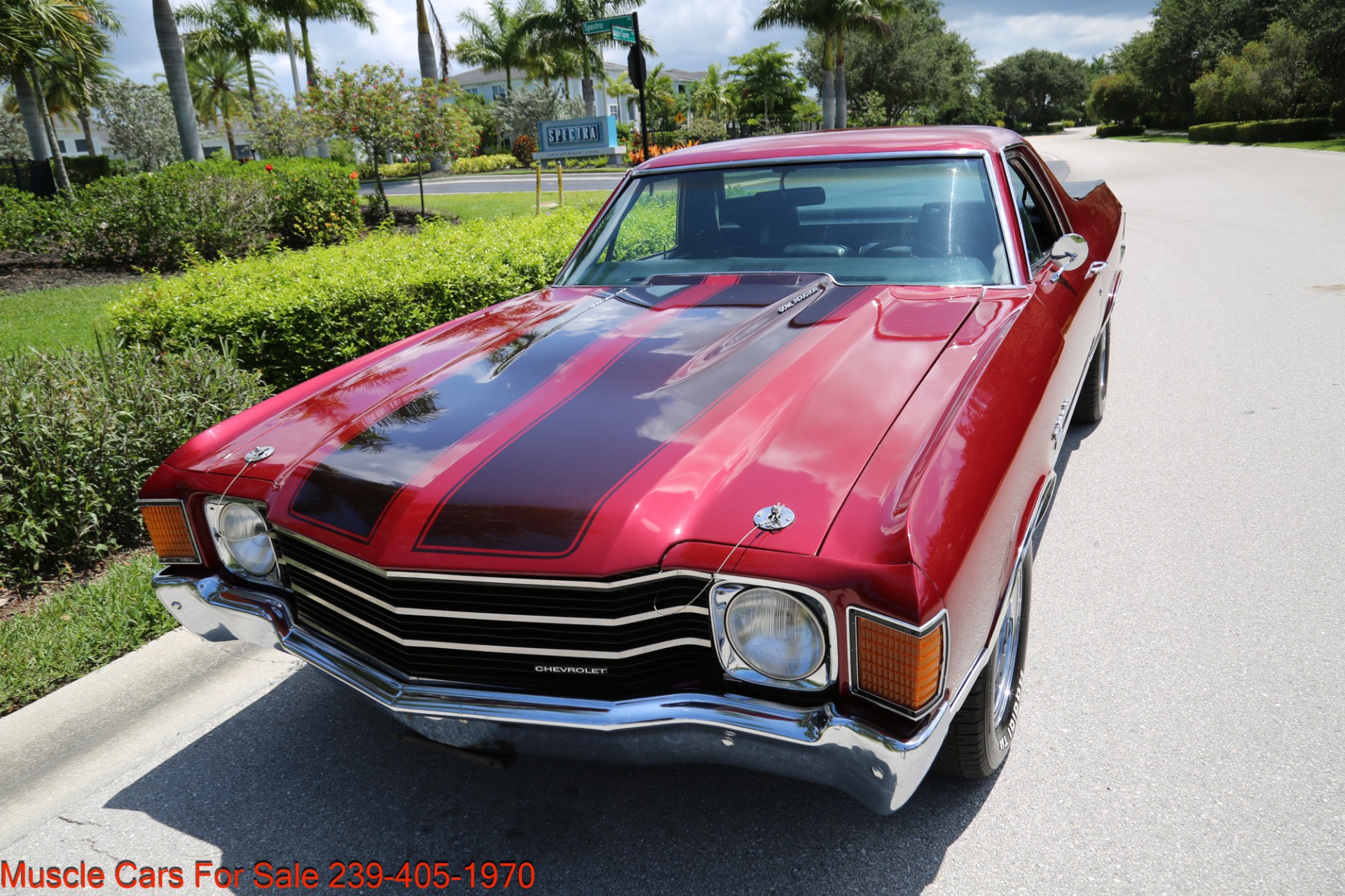 Used 1972 Chevrolet El Camino V8 Auto for sale Sold at Muscle Cars for Sale Inc. in Fort Myers FL 33912 5