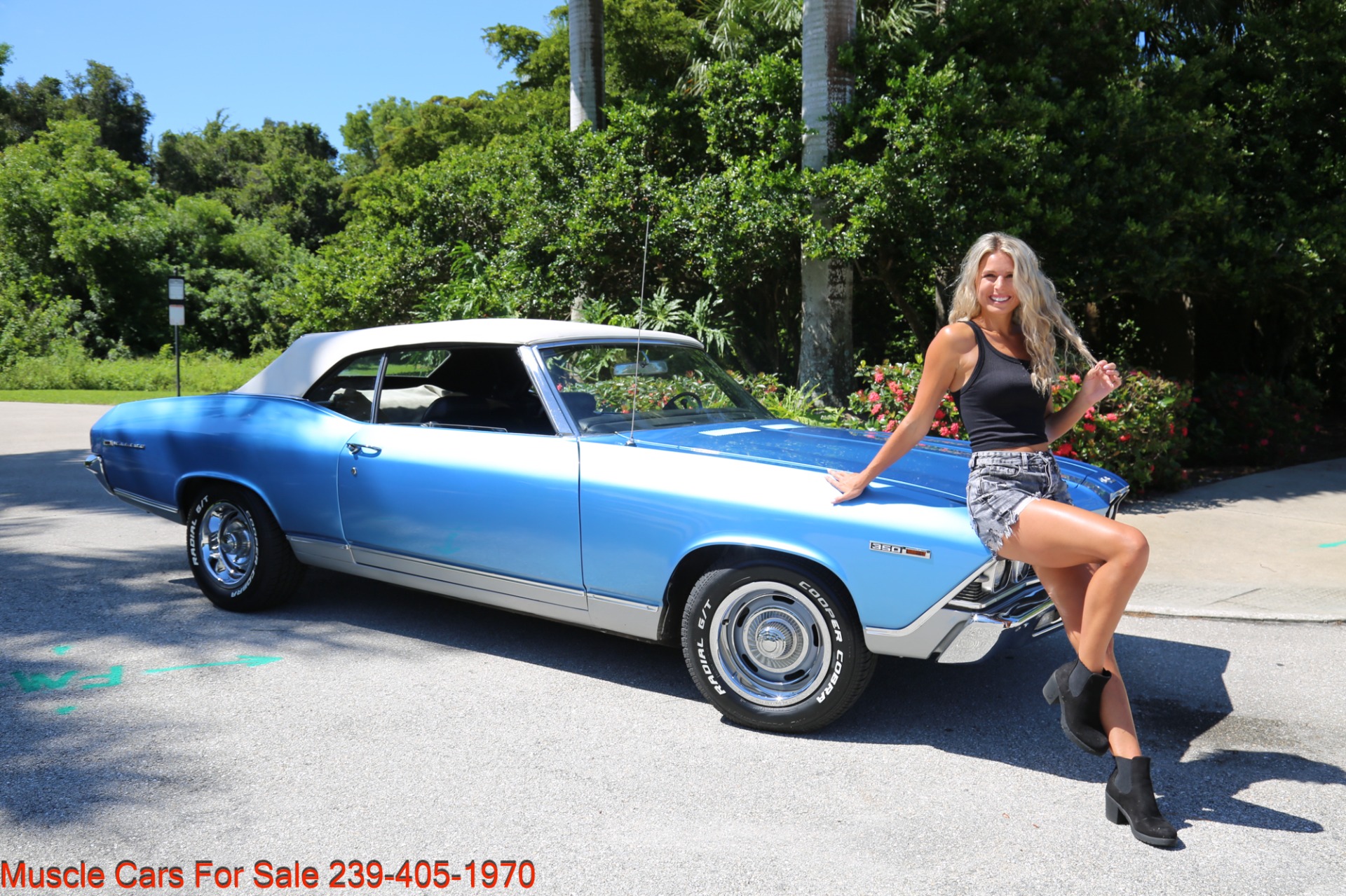 Used 1969 Chevrolet Chevelle CV V8 Auto for sale Sold at Muscle Cars for Sale Inc. in Fort Myers FL 33912 2