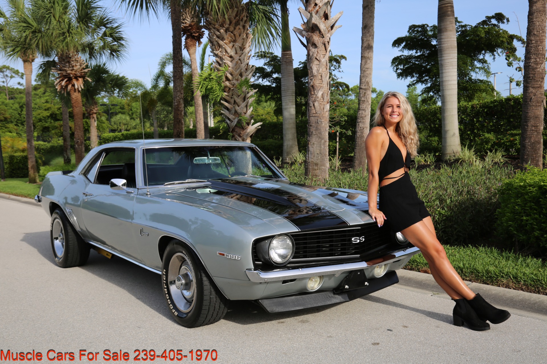 Used 1969 Chevrolet Camaro 4 Speed 12 Bolt 350/383 for sale Sold at Muscle Cars for Sale Inc. in Fort Myers FL 33912 1