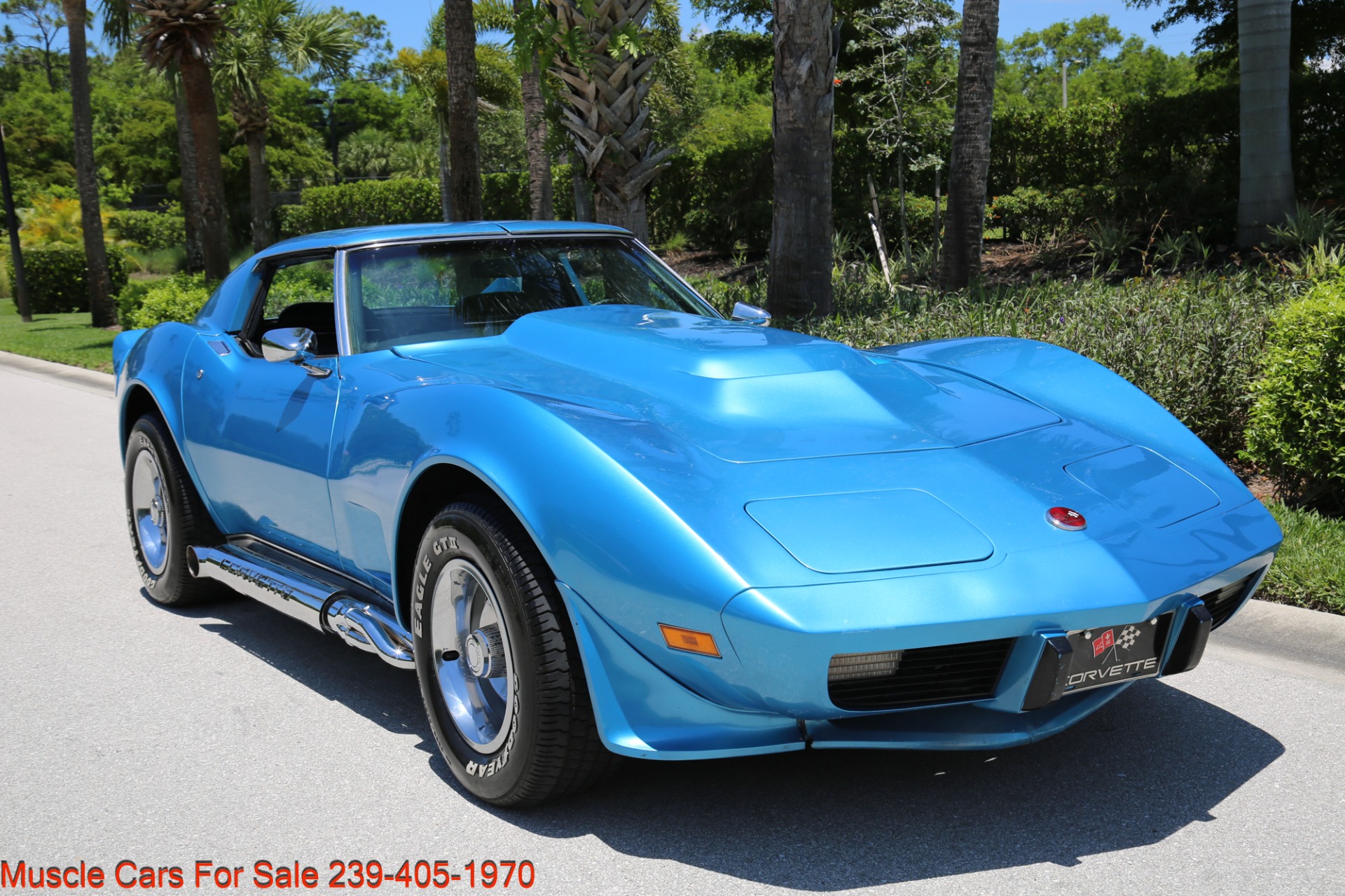 Used 1975 Chevrolet Corvette V8 Auto for sale Sold at Muscle Cars for Sale Inc. in Fort Myers FL 33912 4