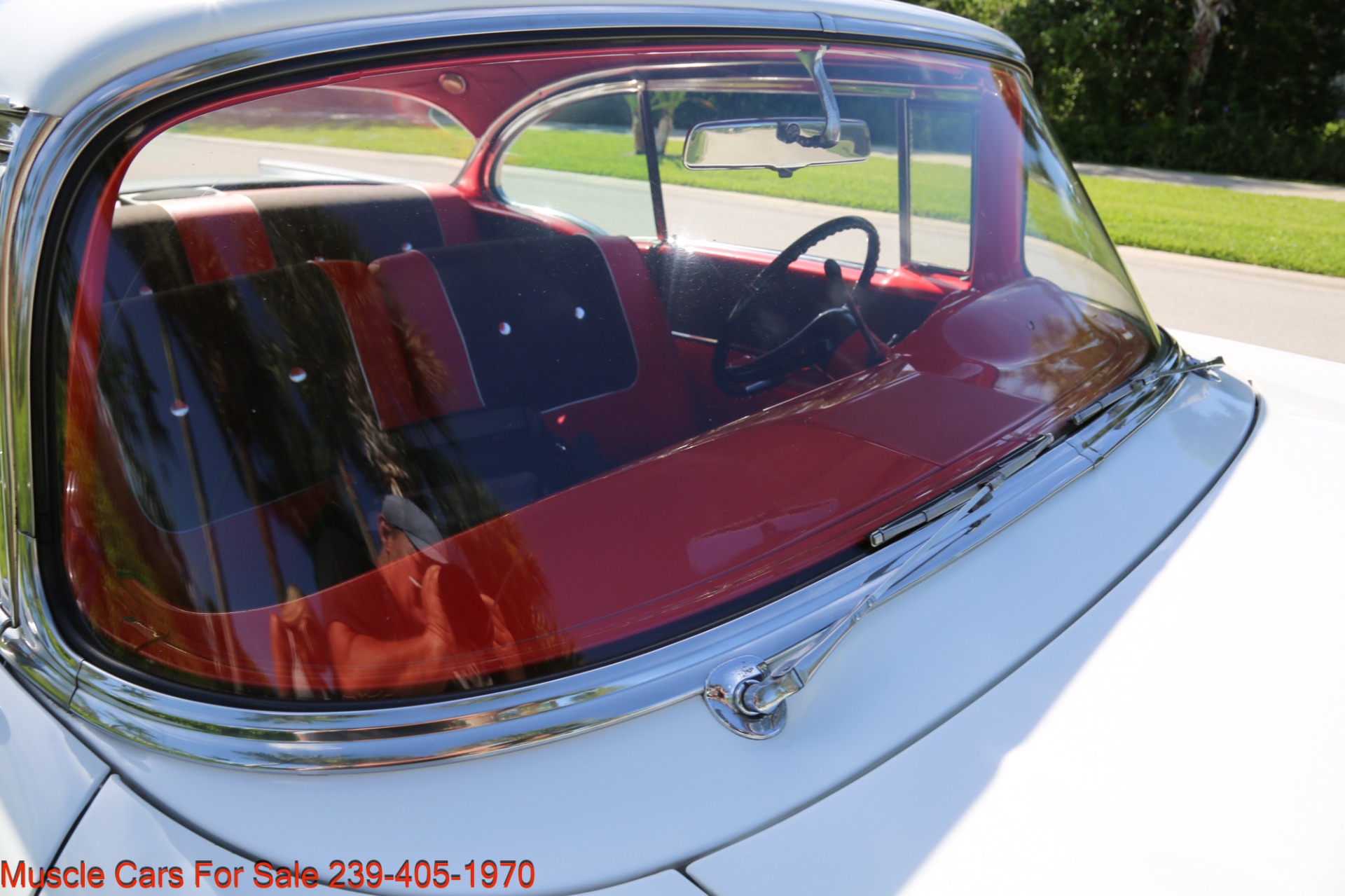 Used 1957 Chevrolet Belair 2 Door 350 V8 for sale Sold at Muscle Cars for Sale Inc. in Fort Myers FL 33912 3