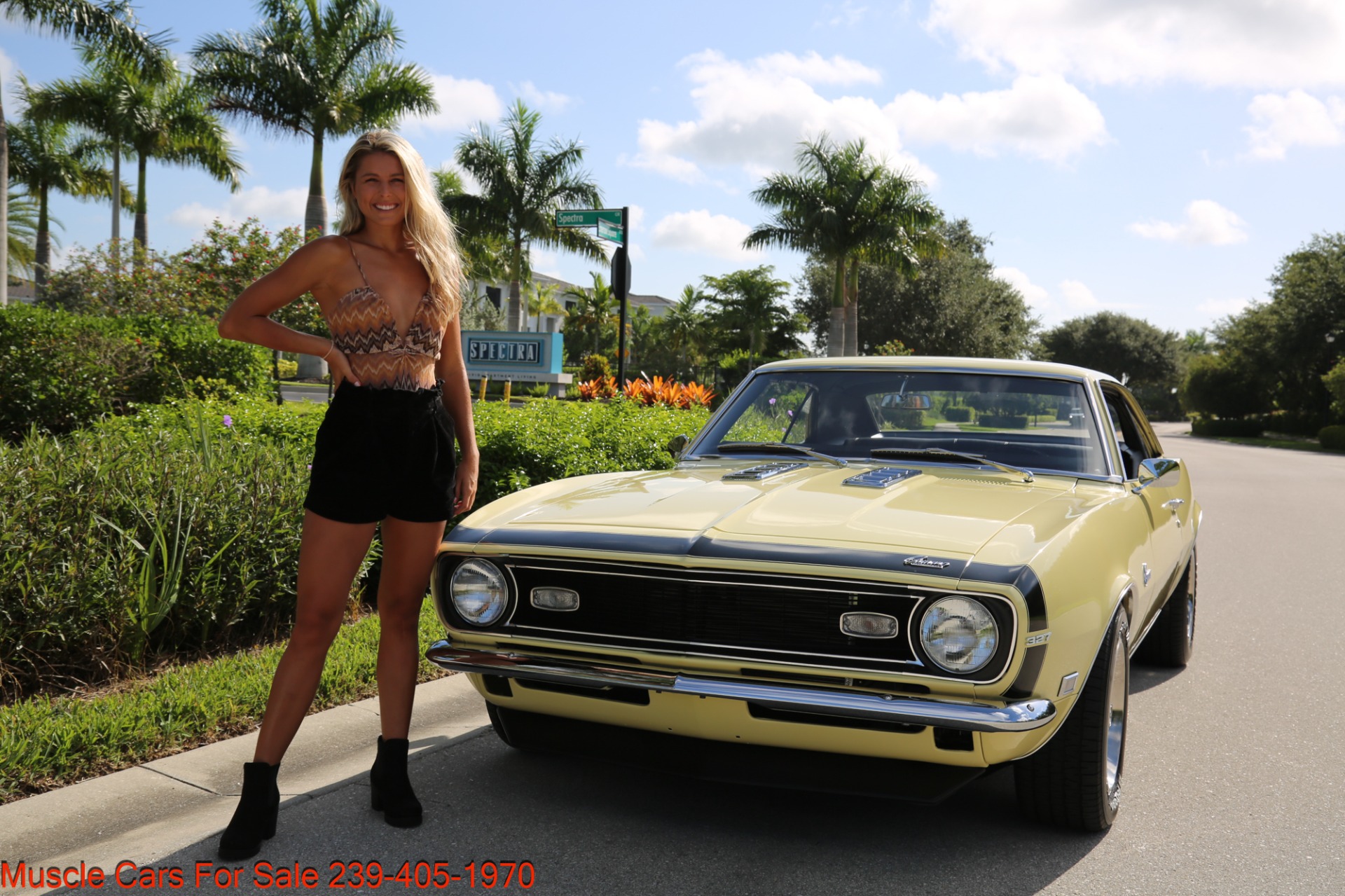 Used 1968 Chevrolet Camaro for sale Sold at Muscle Cars for Sale Inc. in Fort Myers FL 33912 4