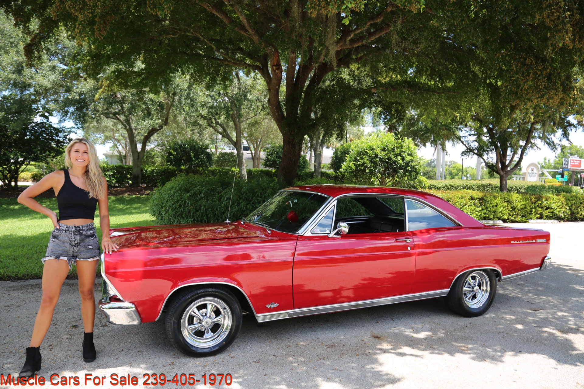 Used 1966 Ford Fairlane 289 V8 Manual 5 Speed for sale Sold at Muscle Cars for Sale Inc. in Fort Myers FL 33912 2