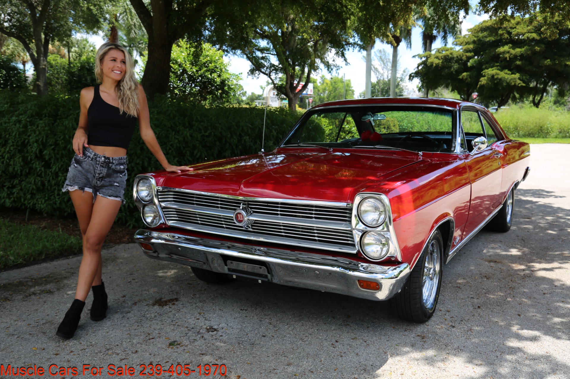 Used 1966 Ford Fairlane 289 V8 Manual 5 Speed for sale Sold at Muscle Cars for Sale Inc. in Fort Myers FL 33912 3