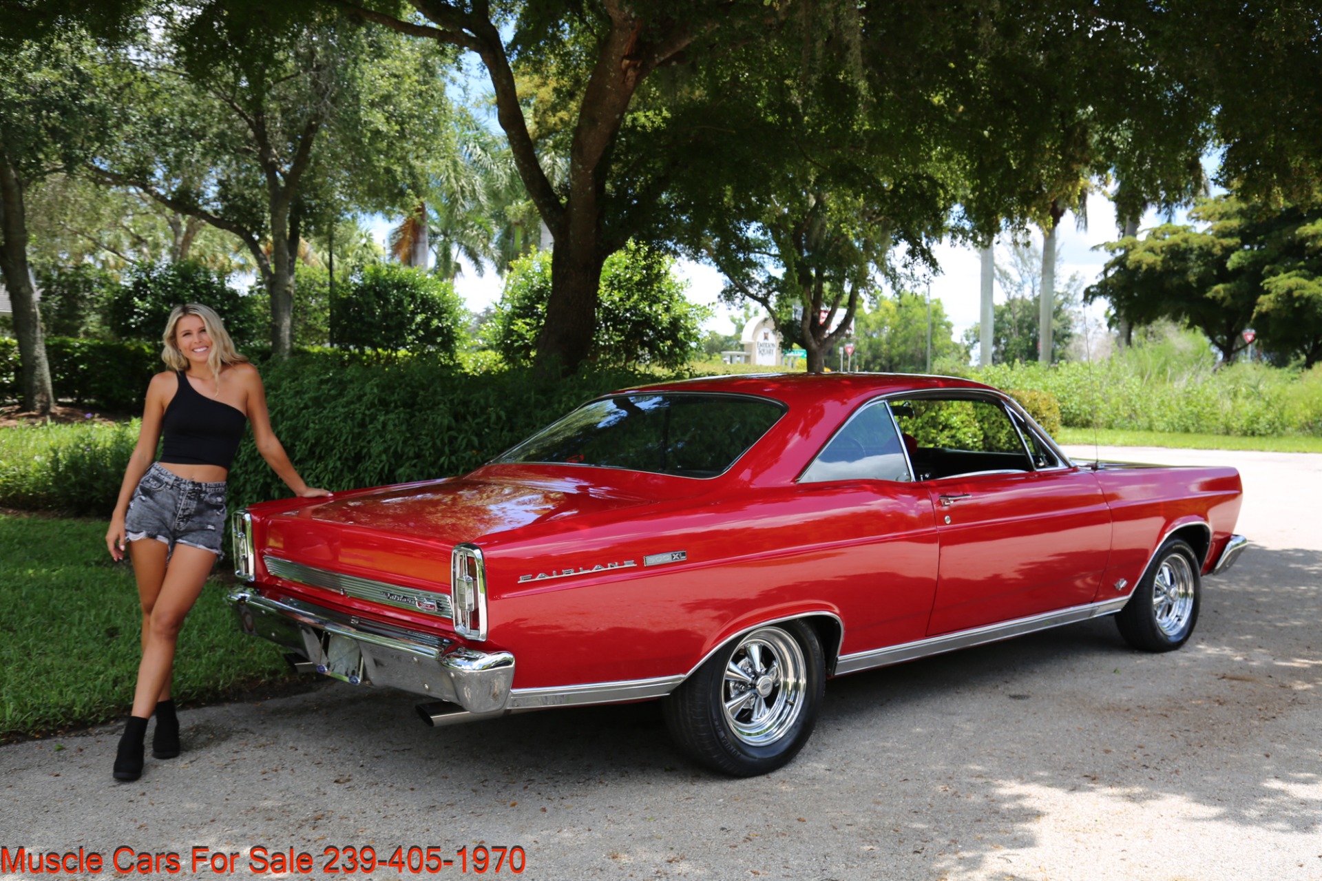 Used 1966 Ford Fairlane 289 V8 Manual 5 Speed for sale Sold at Muscle Cars for Sale Inc. in Fort Myers FL 33912 5