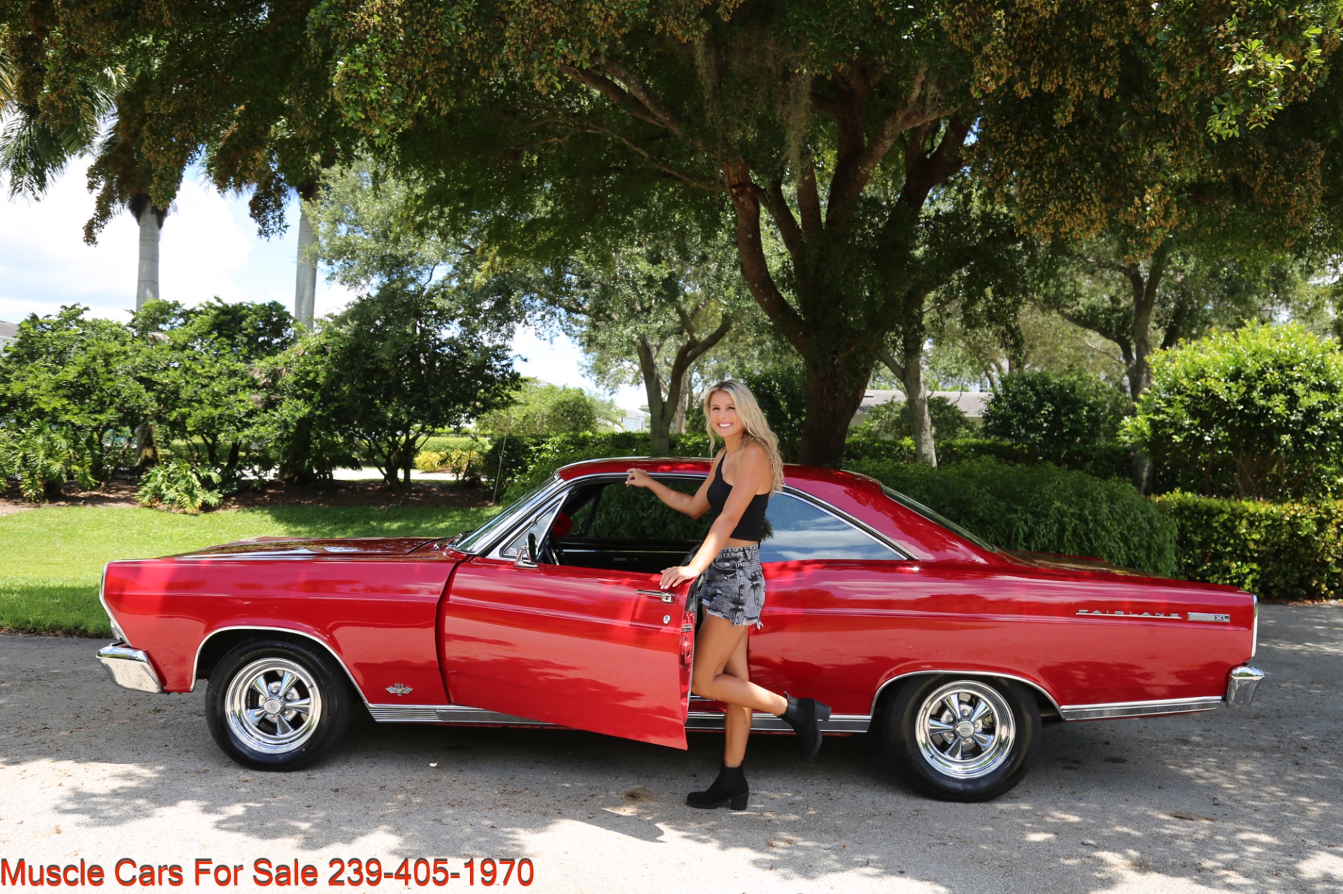 Used 1966 Ford Fairlane 289 V8 Manual 5 Speed for sale Sold at Muscle Cars for Sale Inc. in Fort Myers FL 33912 6
