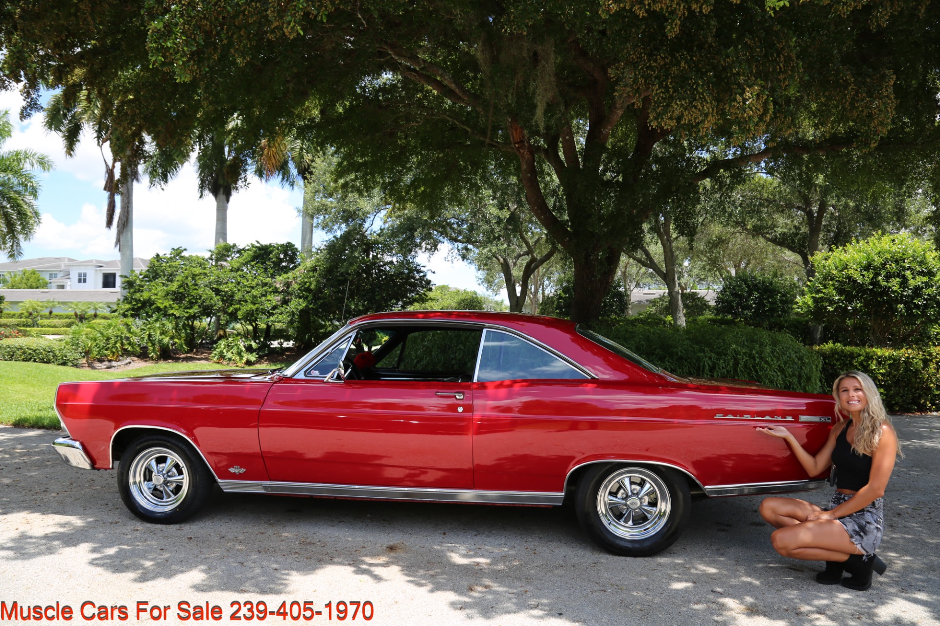 Used 1966 Ford Fairlane 289 V8 Manual 5 Speed for sale Sold at Muscle Cars for Sale Inc. in Fort Myers FL 33912 8