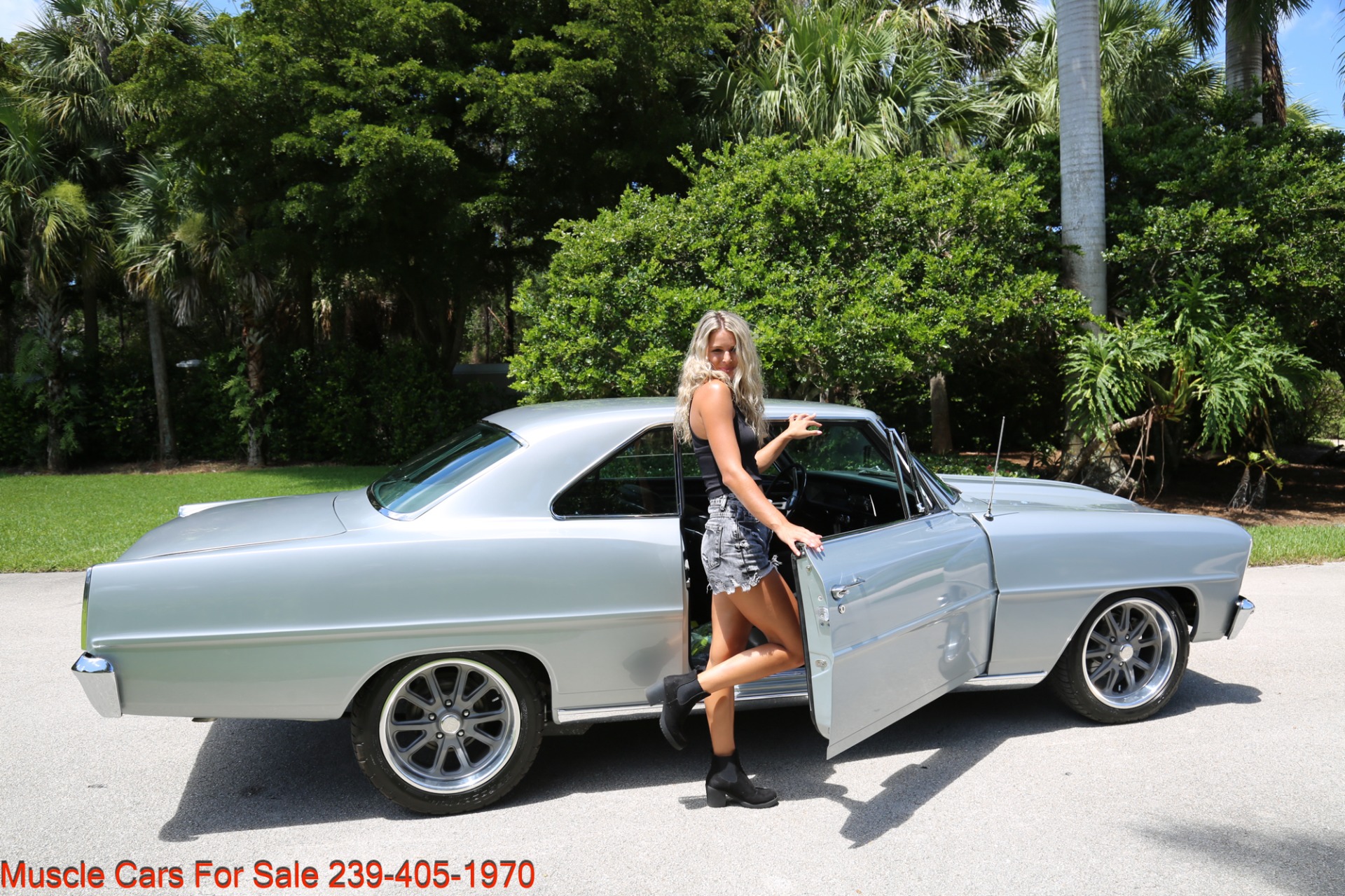 Used 1966 Chevrolet Nova SS for sale Sold at Muscle Cars for Sale Inc. in Fort Myers FL 33912 4