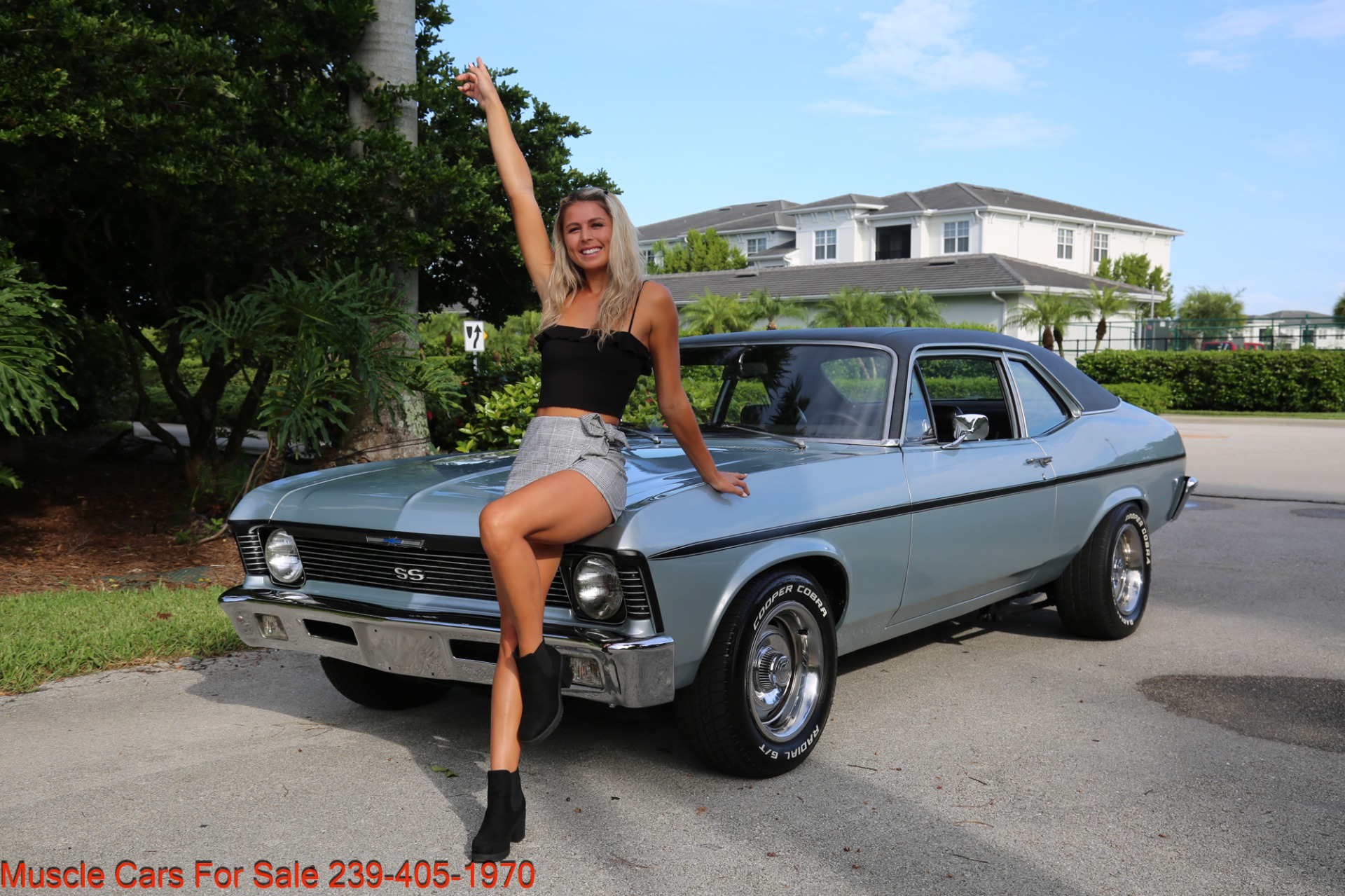 Used 1970 Chevrolet Nova V8 Auto for sale Sold at Muscle Cars for Sale Inc. in Fort Myers FL 33912 2