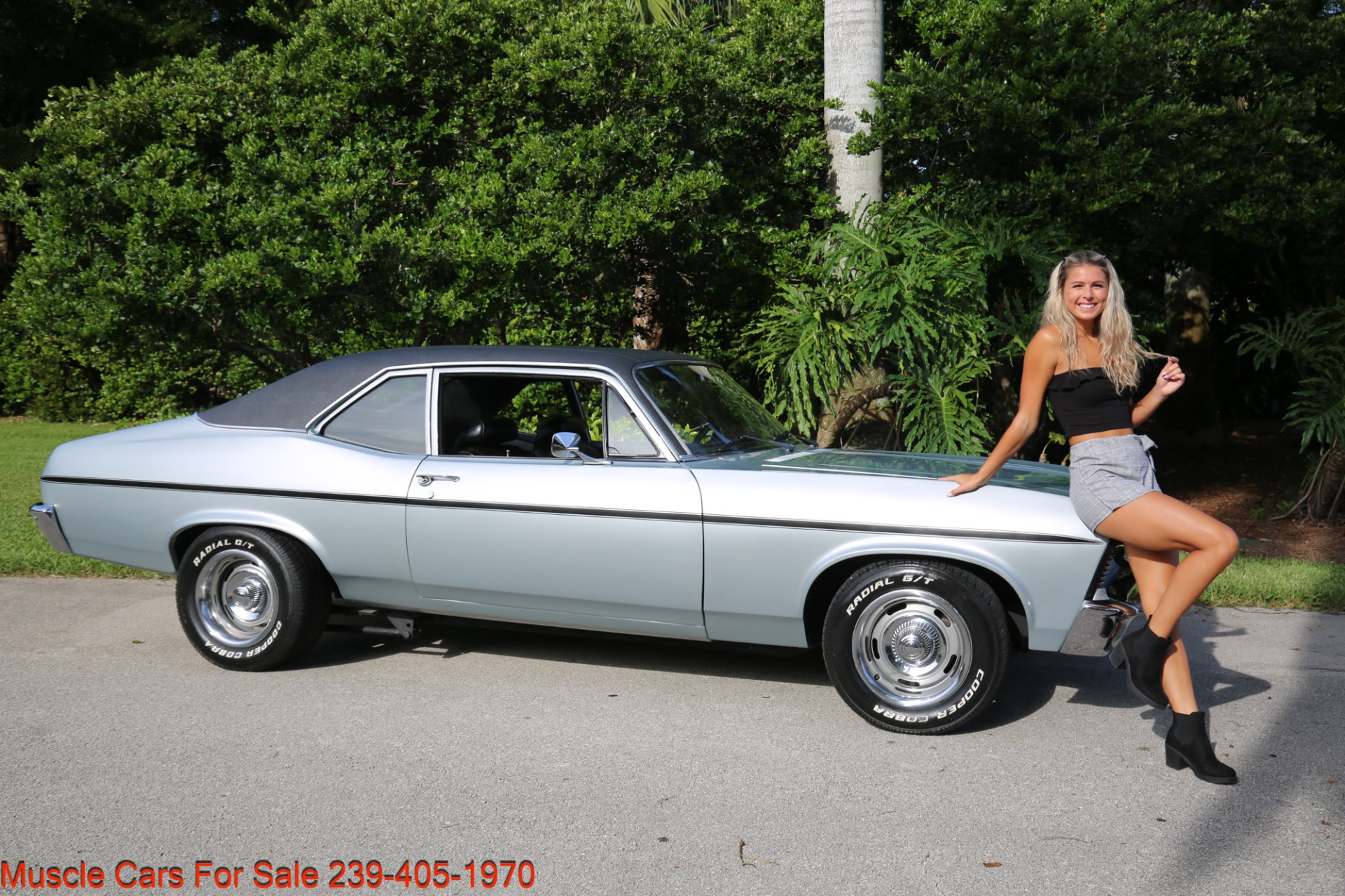 Used 1970 Chevrolet Nova V8 Auto for sale Sold at Muscle Cars for Sale Inc. in Fort Myers FL 33912 3