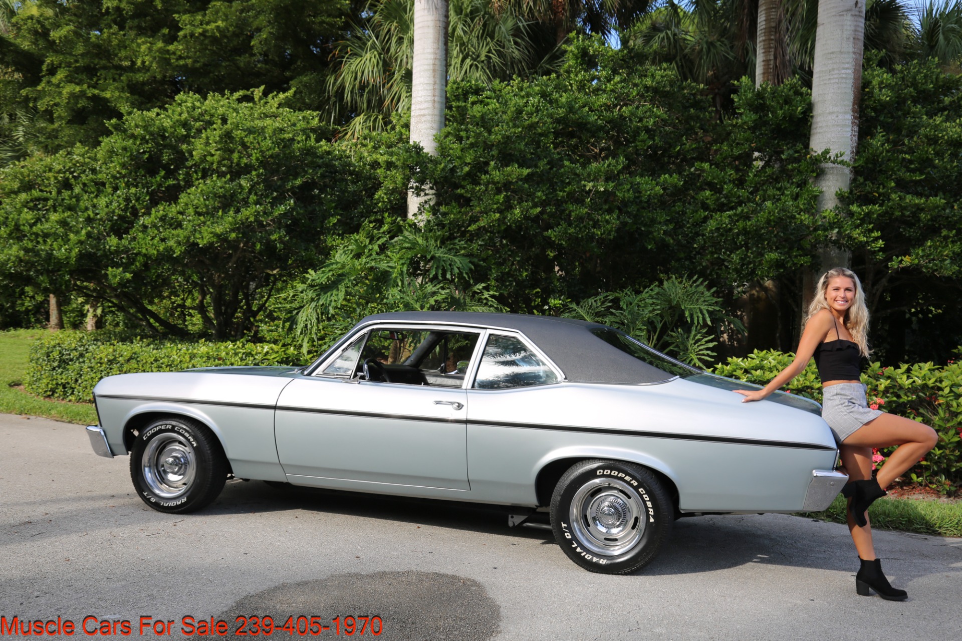 Used 1970 Chevrolet Nova V8 Auto for sale Sold at Muscle Cars for Sale Inc. in Fort Myers FL 33912 5