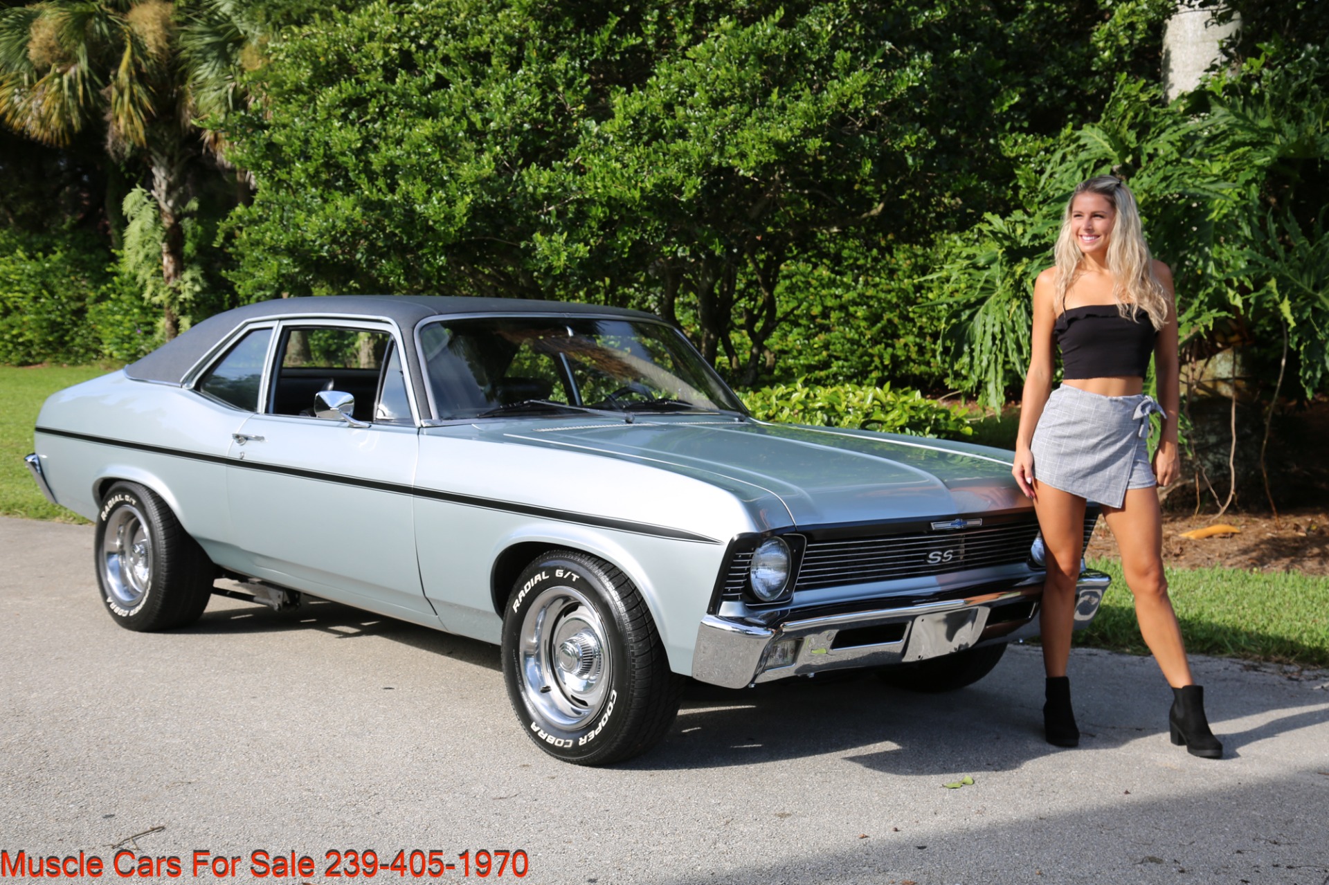 Used 1970 Chevrolet Nova V8 Auto for sale Sold at Muscle Cars for Sale Inc. in Fort Myers FL 33912 1