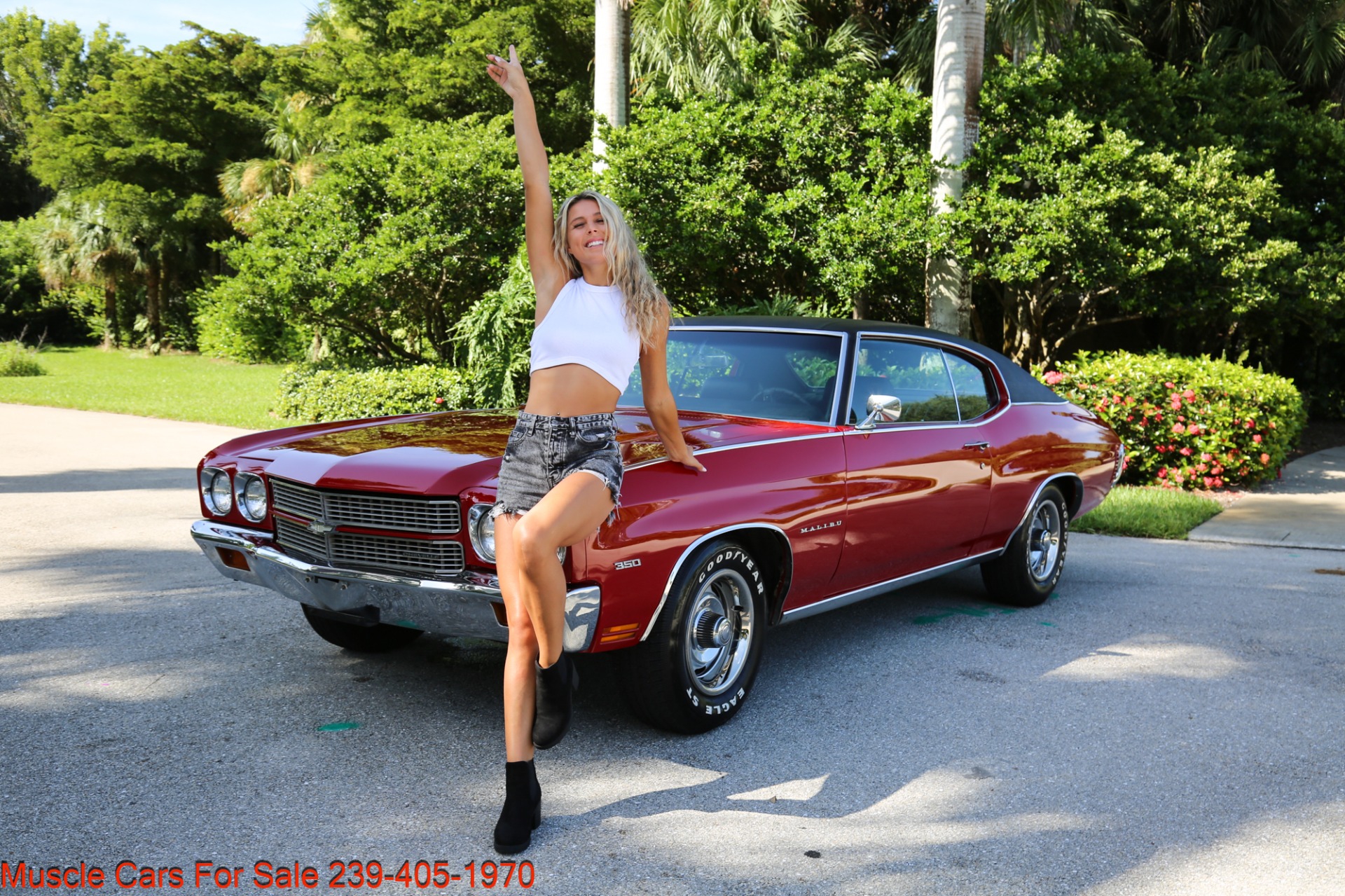 Used 1970 Chevrolet Chevelle Malibu for sale $44,500 at Muscle Cars for Sale Inc. in Fort Myers FL 33912 1