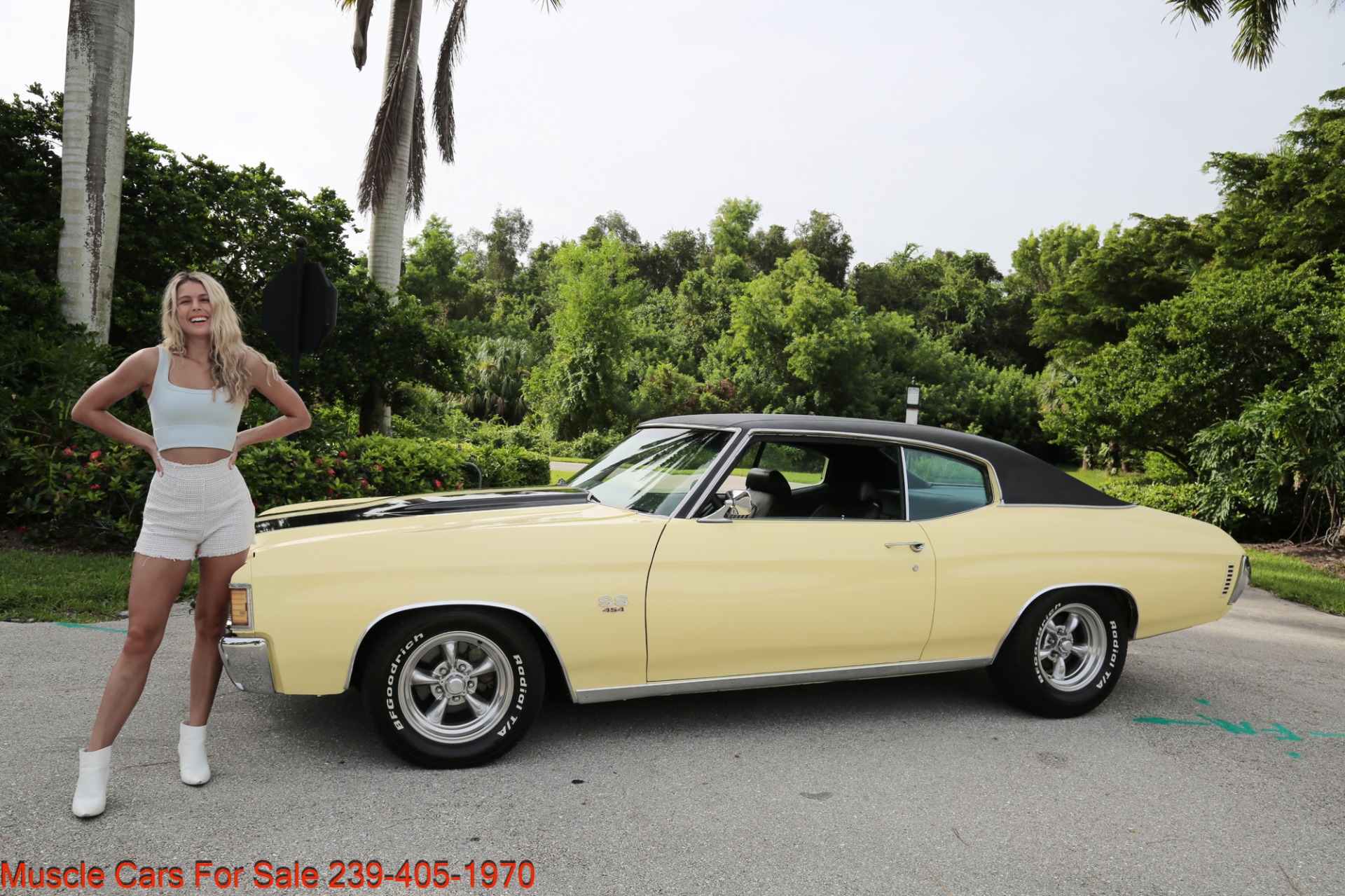 Used 1972 Chevrolet Chevelle SS 454 Auto for sale Sold at Muscle Cars for Sale Inc. in Fort Myers FL 33912 2